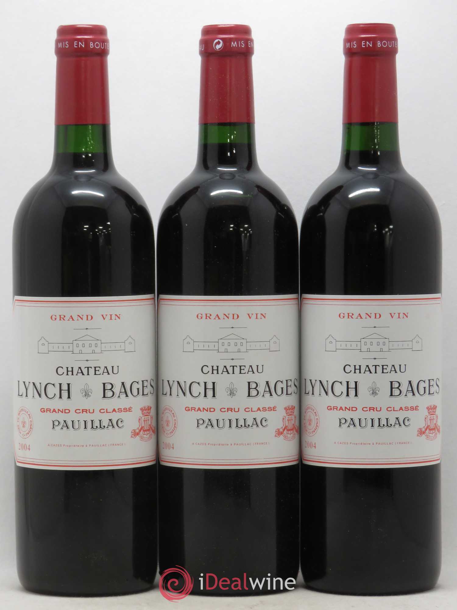 Château Lynch Bages 5ème Grand Cru Classé 2004 - Lot de 6 bouteilles - 1