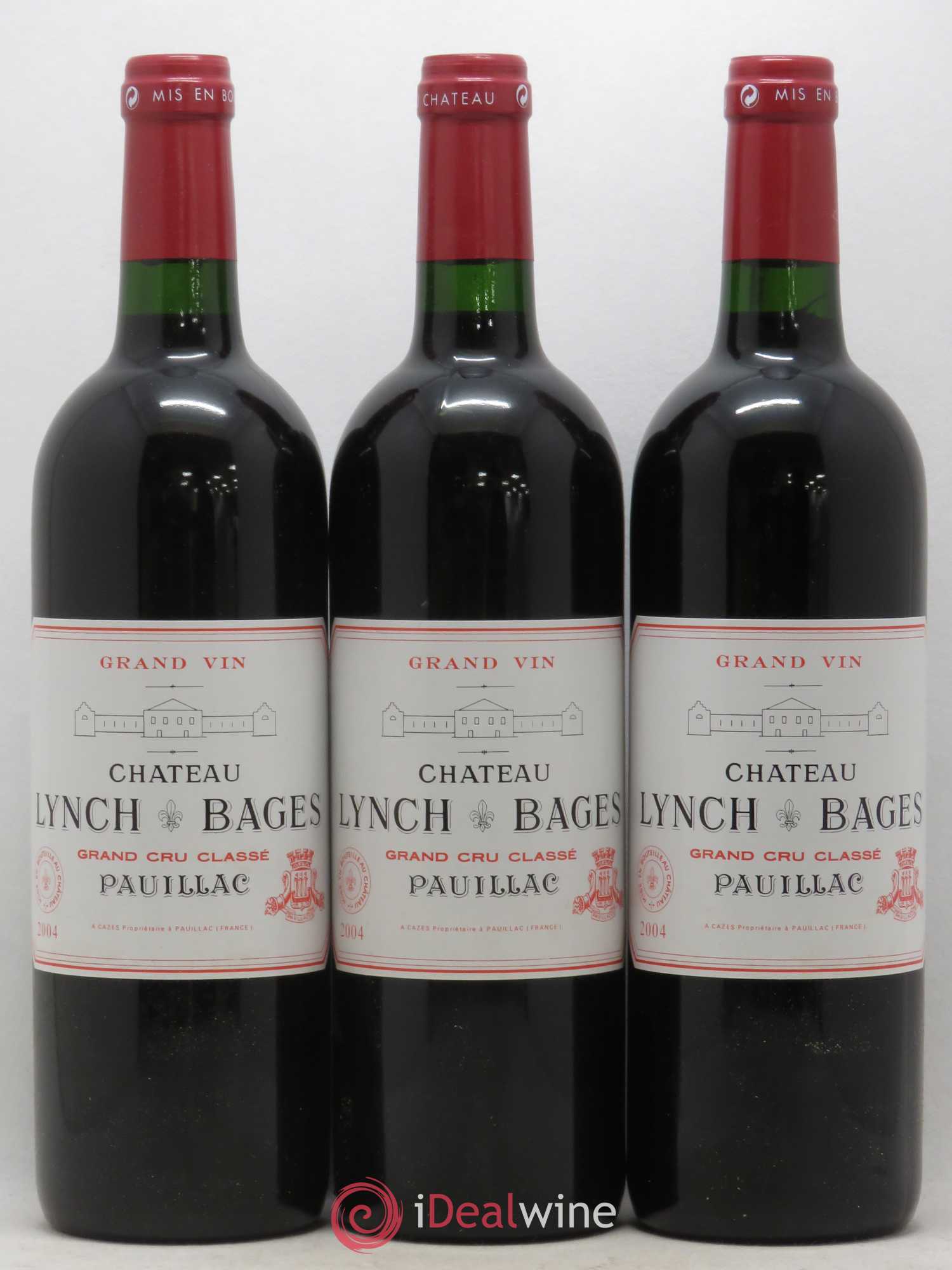 Château Lynch Bages 5ème Grand Cru Classé 2004 - Lot de 6 bouteilles - 2
