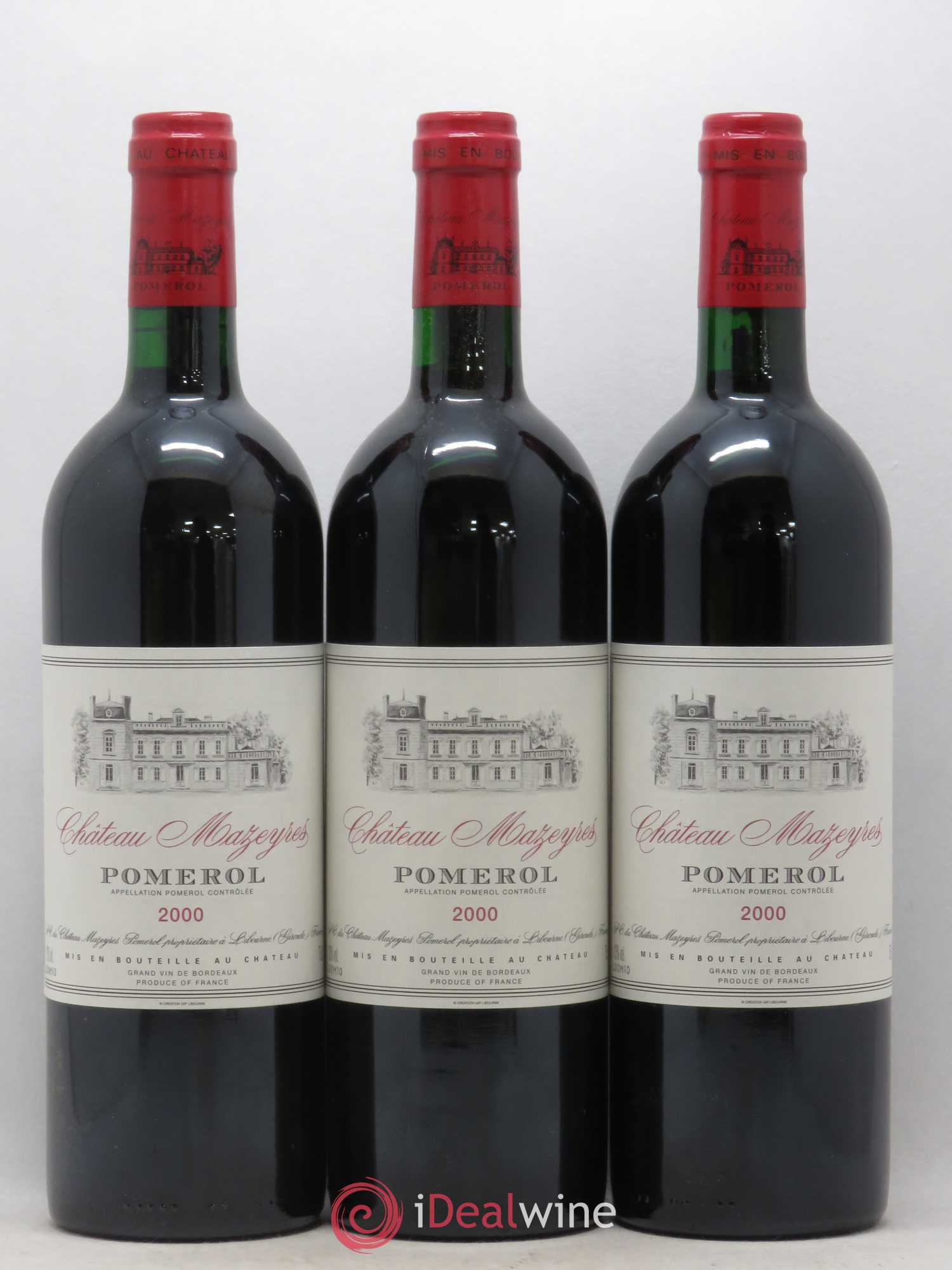 Château Mazeyres 2000 - Lot de 6 bouteilles - 2