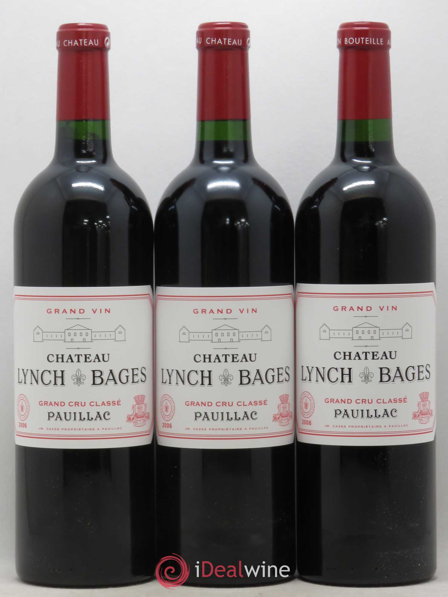 Château Lynch Bages 5ème Grand Cru Classé 2006 - Lot de 6 bouteilles - 2
