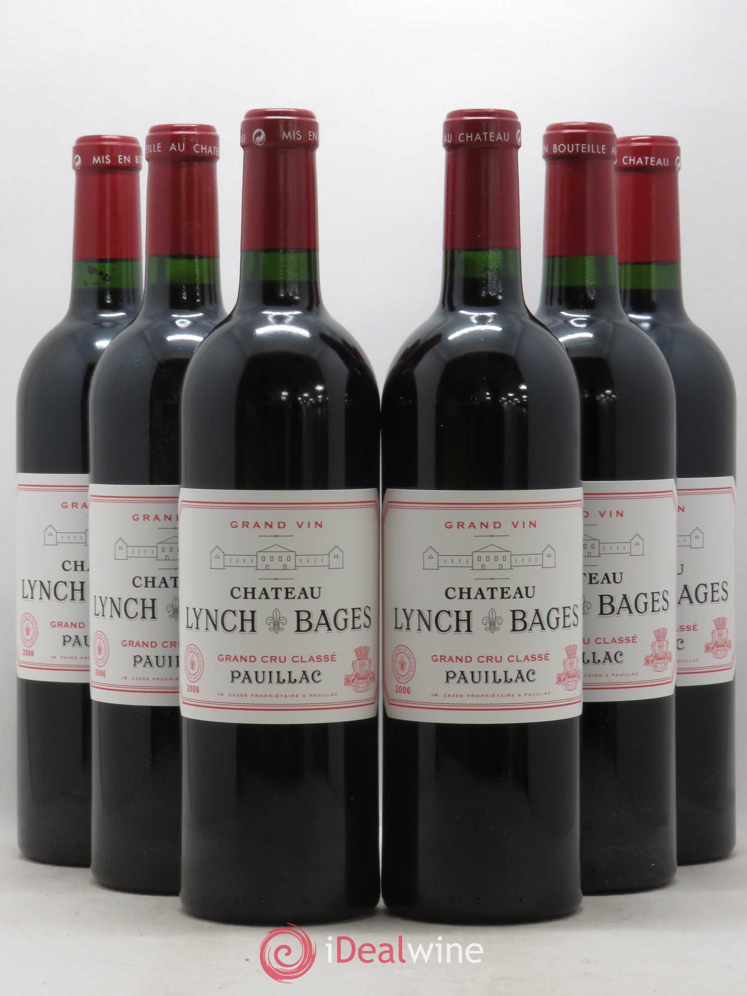 Château Lynch Bages 5ème Grand Cru Classé 2006 - Lot de 6 bouteilles - 0