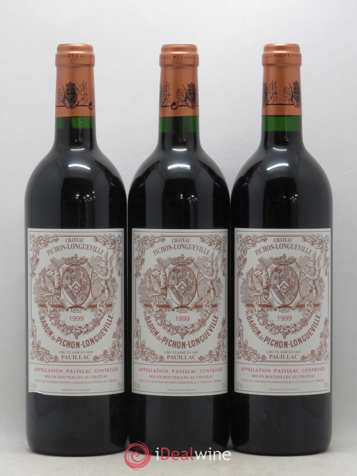 Pichon Longueville Baron 2ème Grand Cru Classé 1999 - Lot de 6 bouteilles - 2