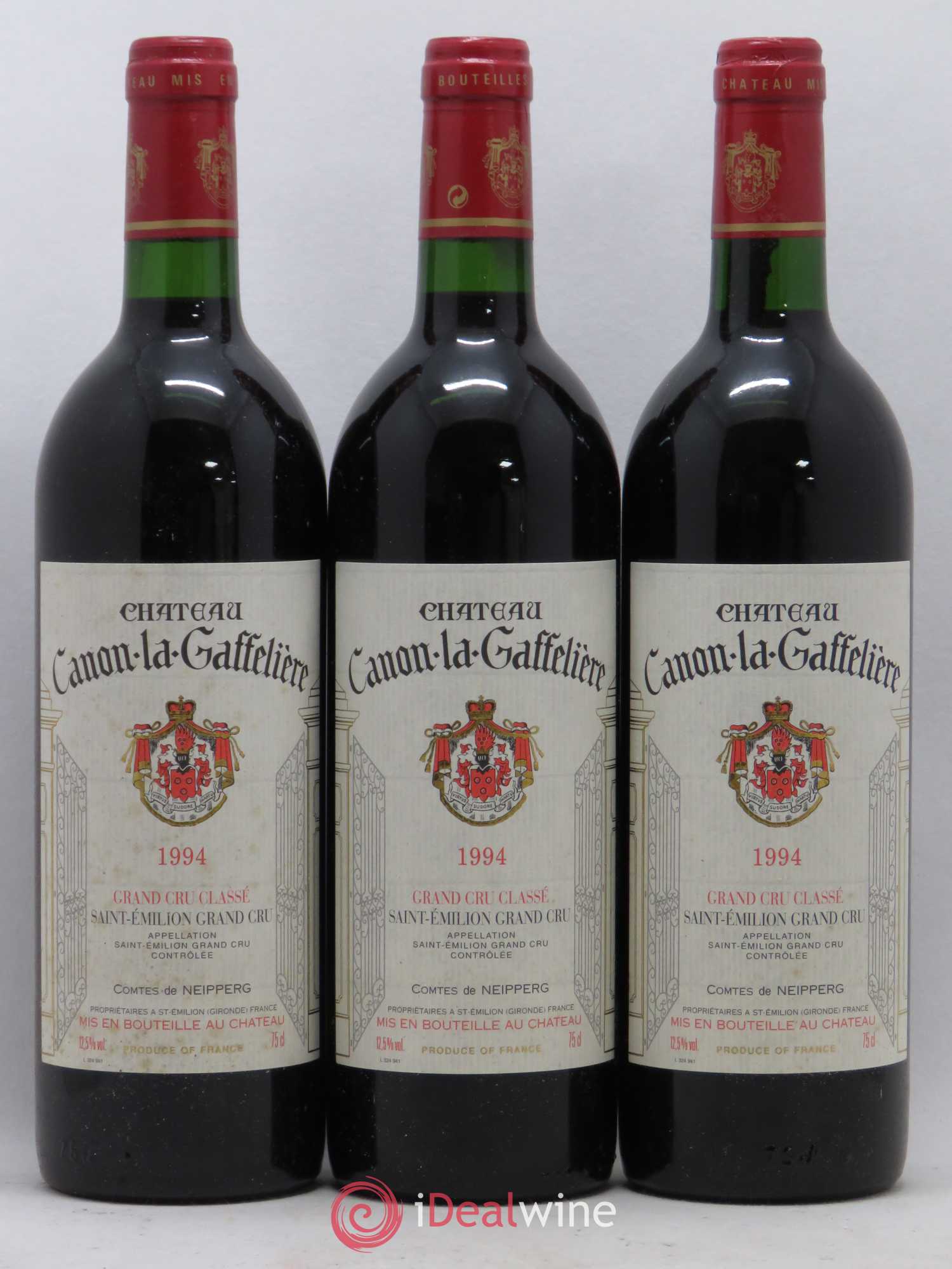Château Canon la Gaffelière 1er Grand Cru Classé B 1994 - Lot de 6 bouteilles - 2