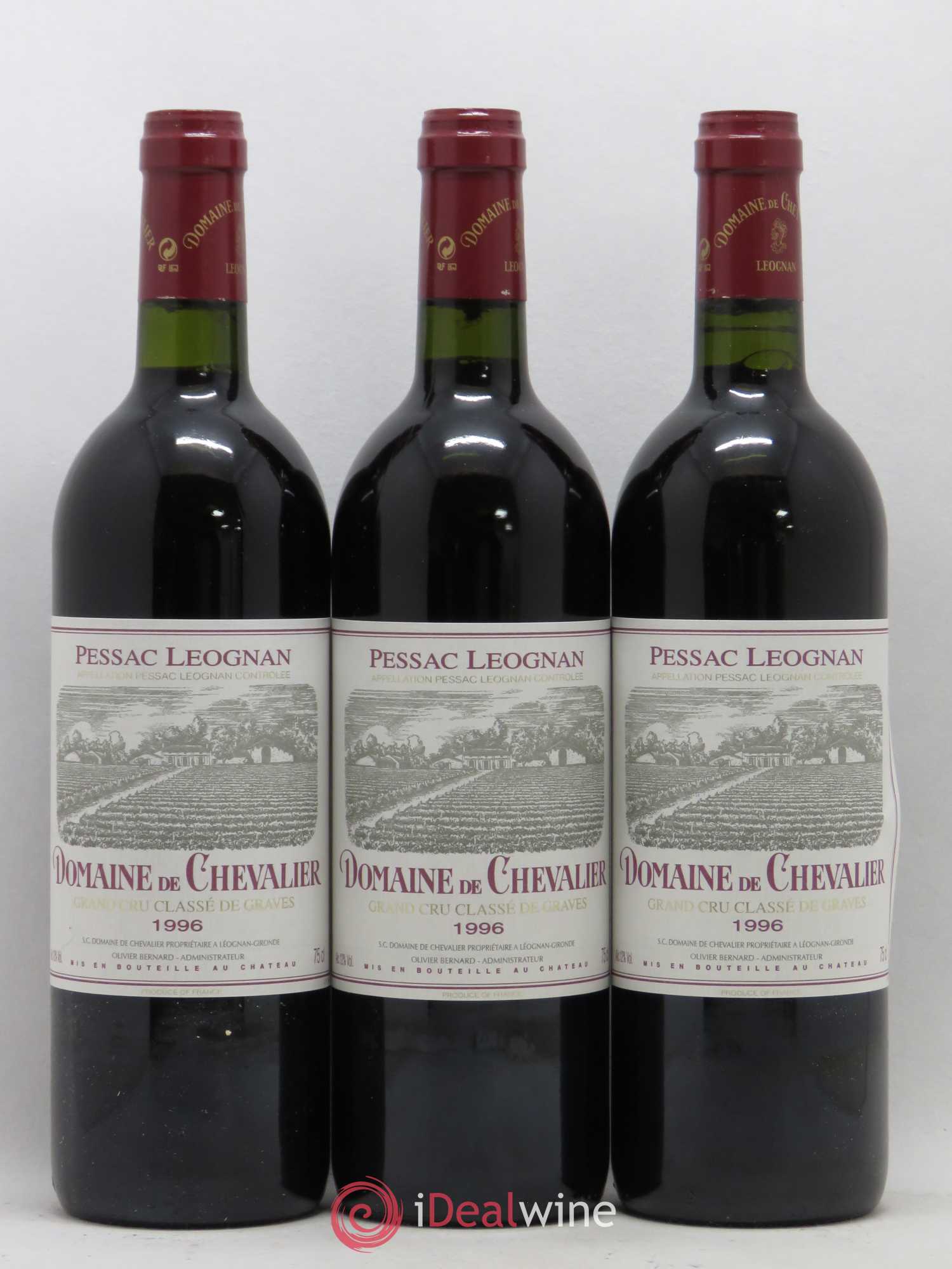Domaine de Chevalier Cru Classé de Graves 1996 - Lot de 12 bouteilles - 4