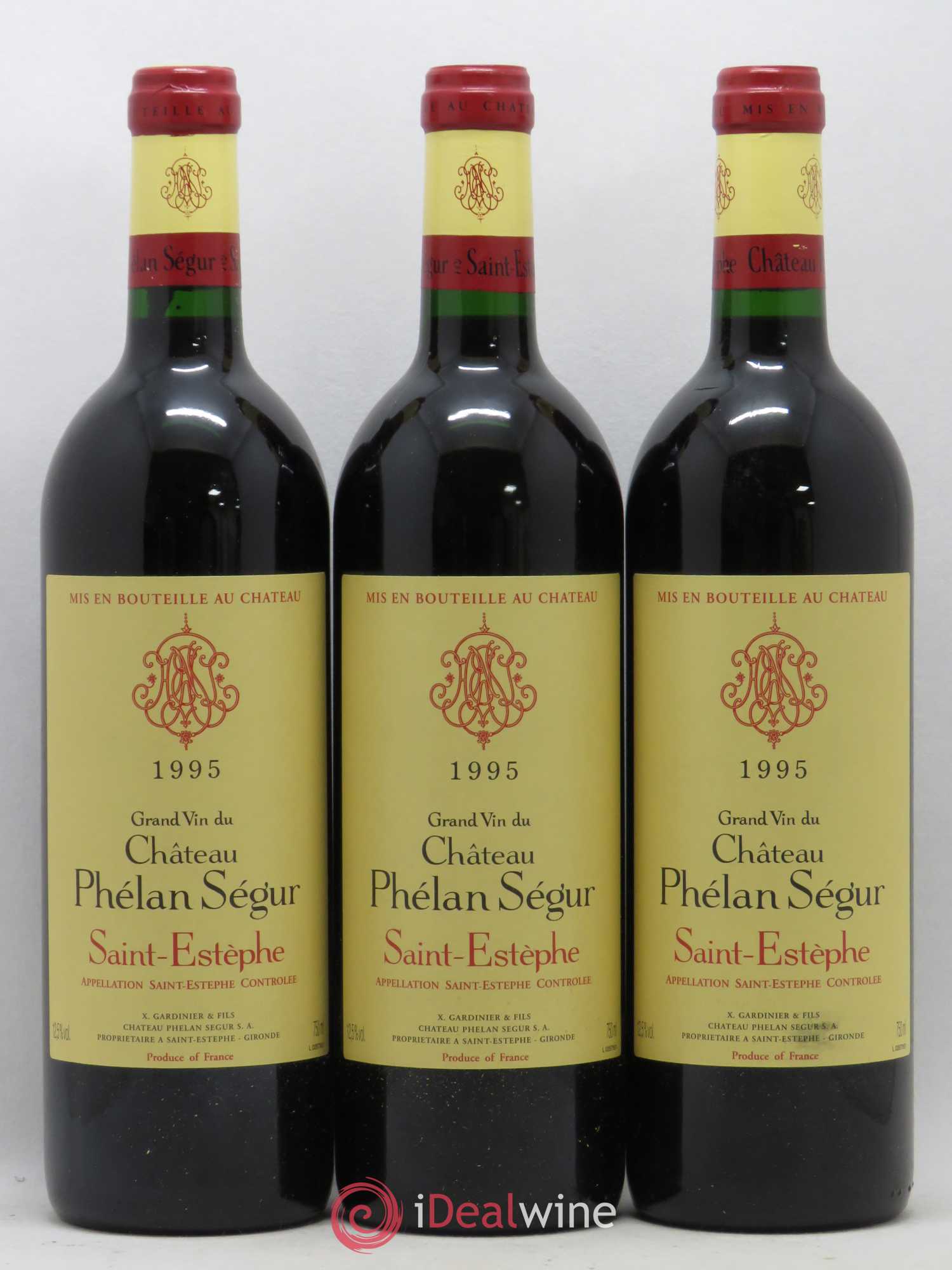 Château Phélan Ségur 1995 - Lot de 12 bouteilles - 3