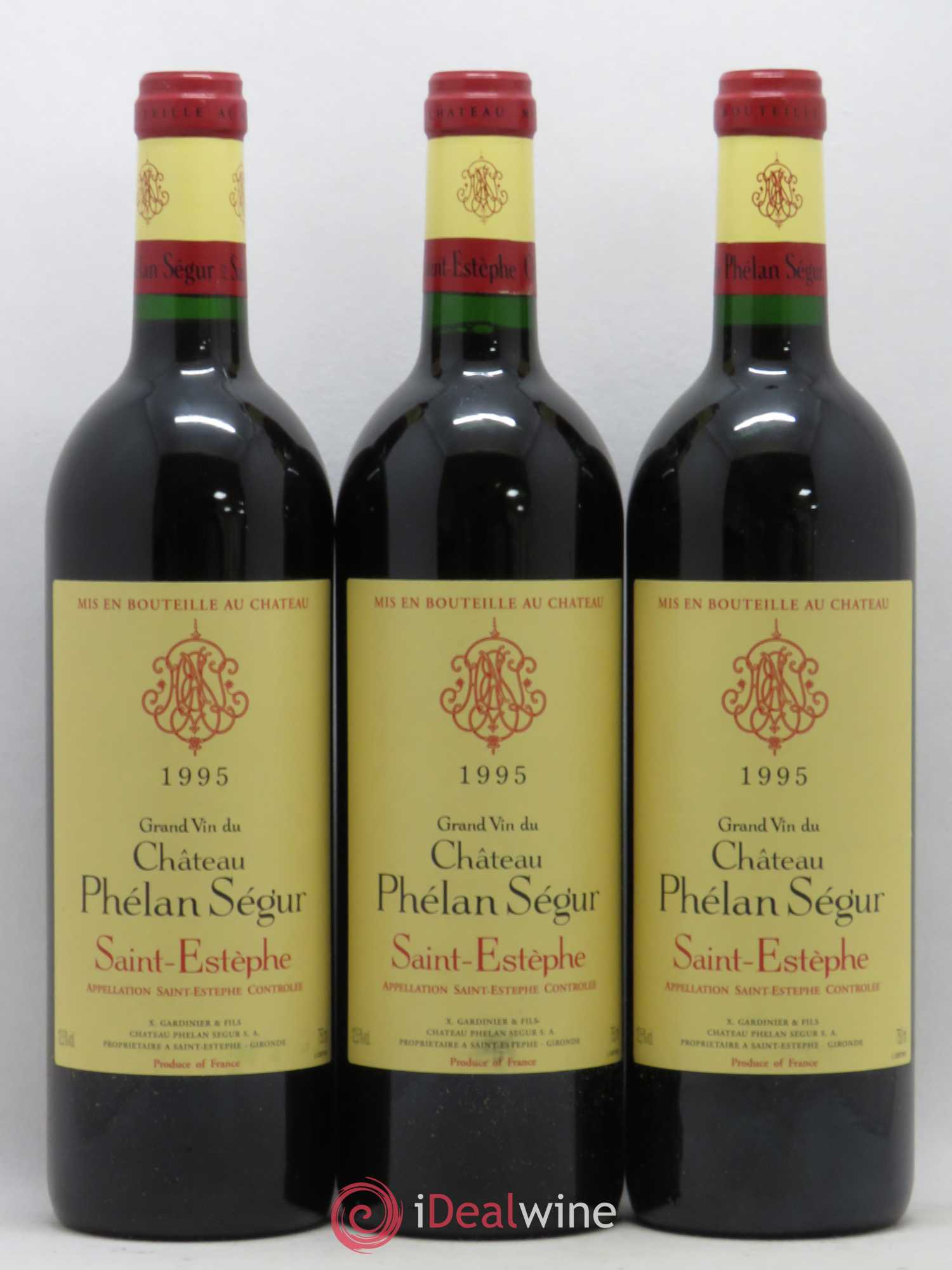 Château Phélan Ségur 1995 - Lot de 12 bouteilles - 4