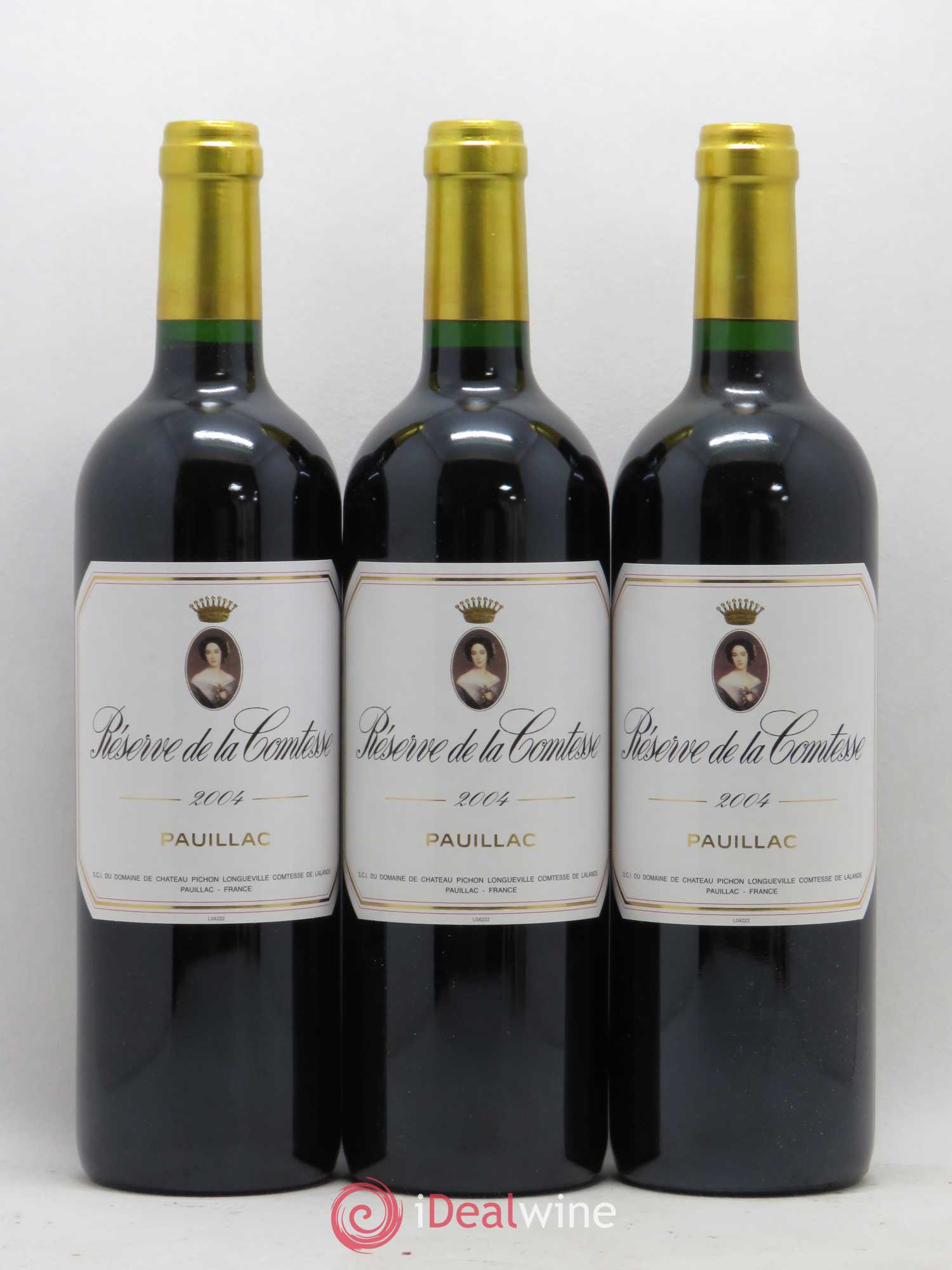 Réserve de la Comtesse Second Vin 2004 - Lot de 12 bouteilles - 1