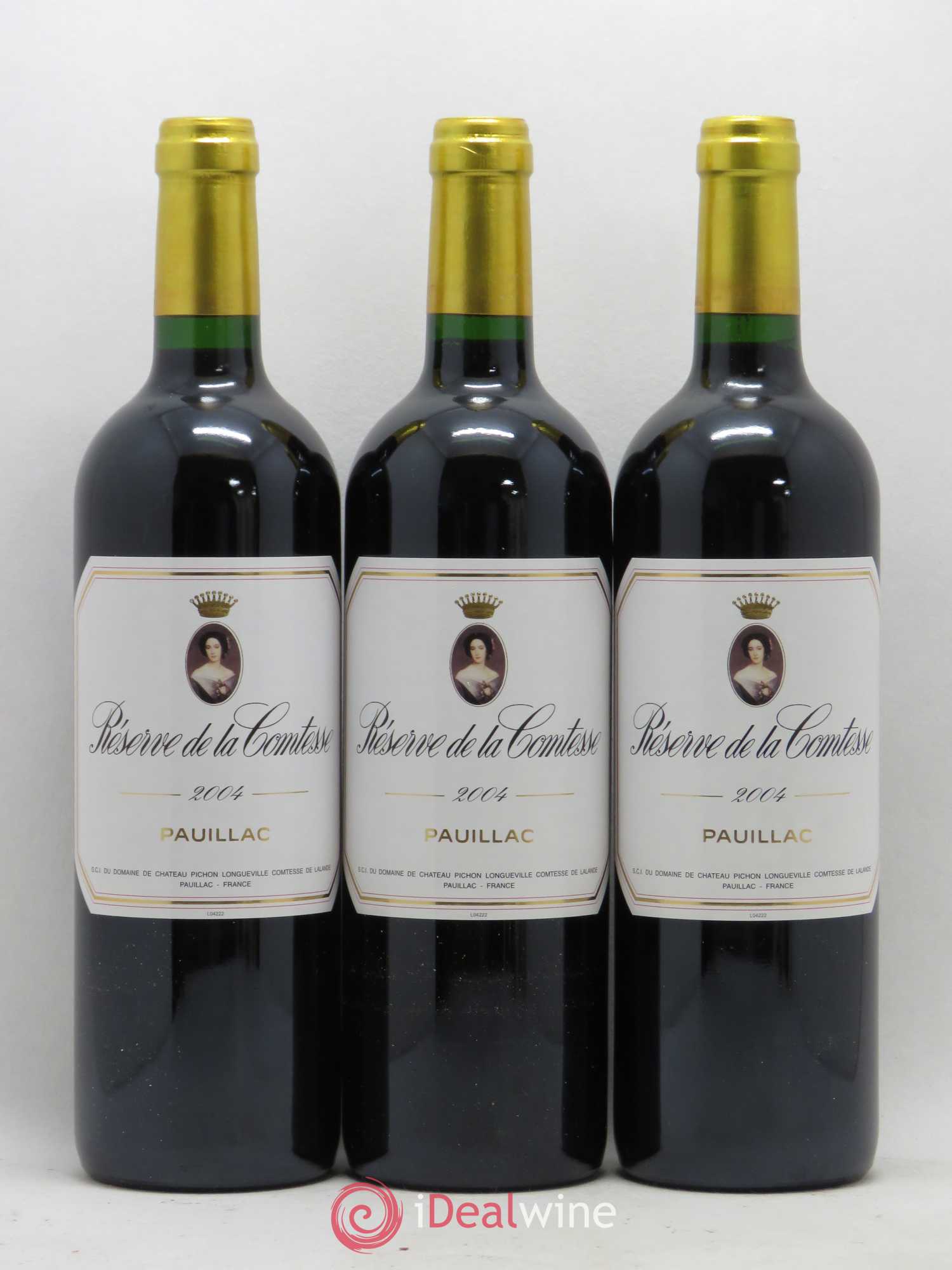 Réserve de la Comtesse Second Vin 2004 - Lot de 12 bouteilles - 3