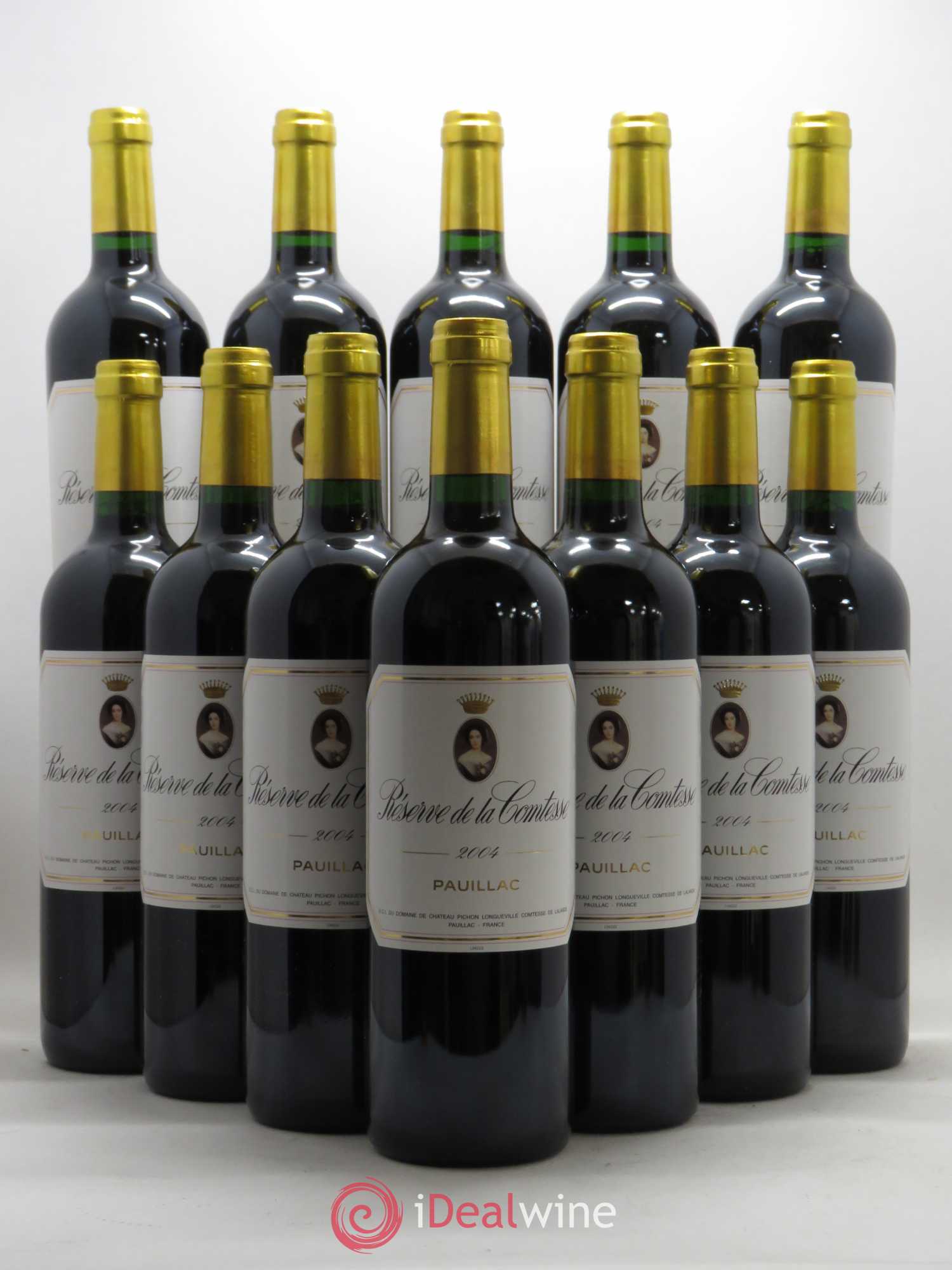 Réserve de la Comtesse Second Vin 2004 - Lot de 12 bouteilles - 0