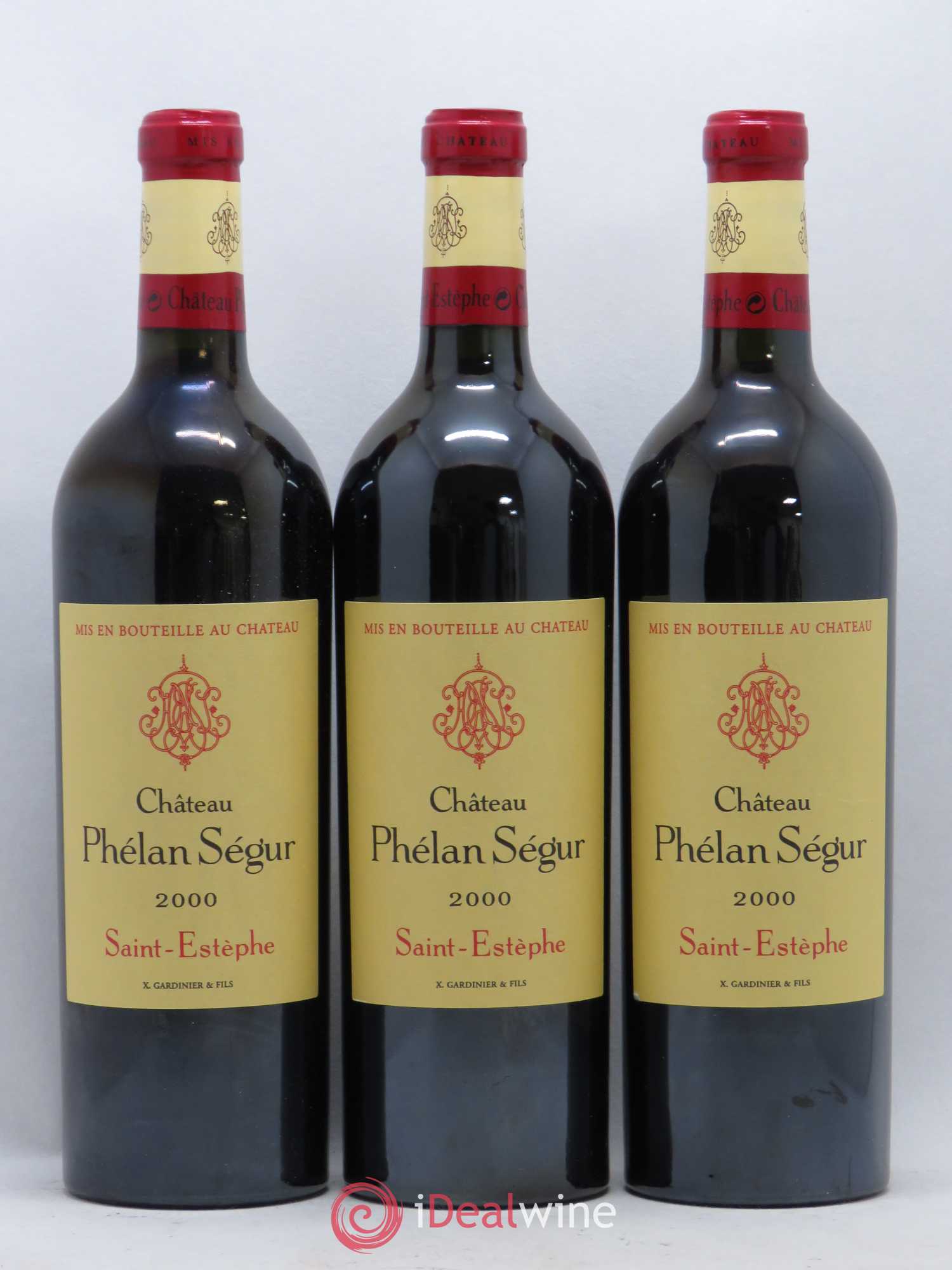 Château Phélan Ségur 2000 - Lot de 12 bouteilles - 1