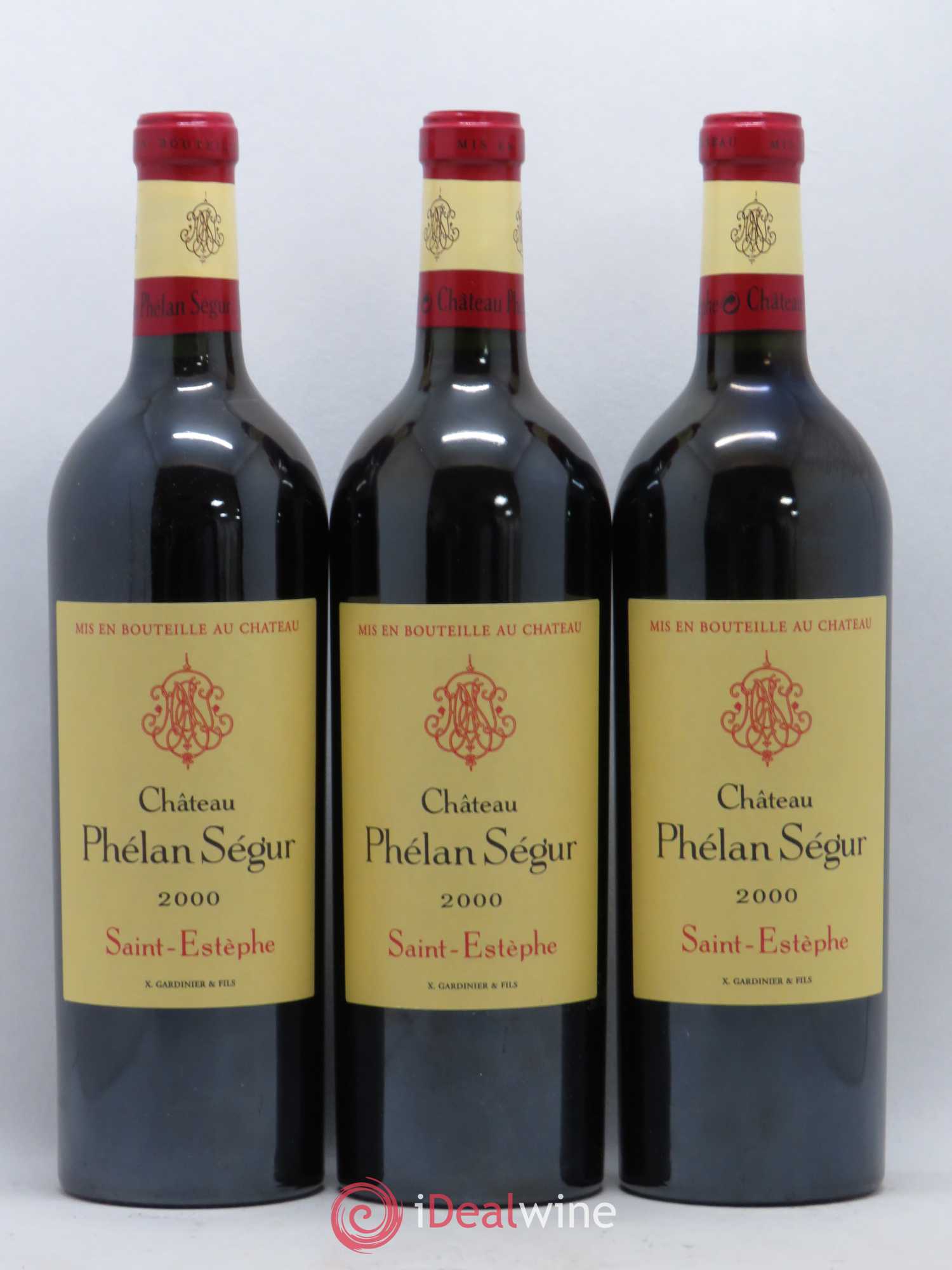 Château Phélan Ségur 2000 - Lot de 12 bouteilles - 2