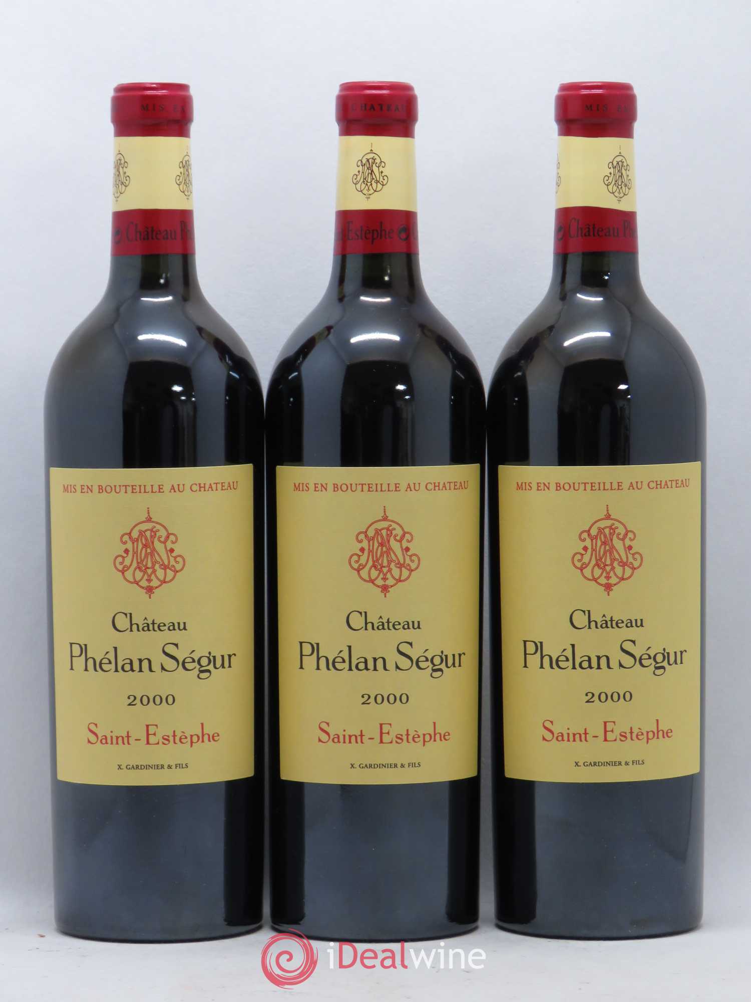 Château Phélan Ségur 2000 - Lot de 12 bouteilles - 3