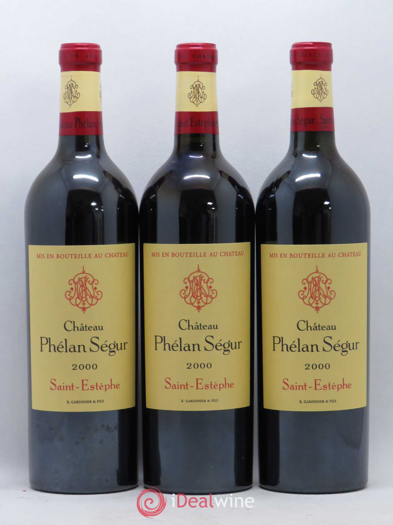 Château Phélan Ségur 2000 - Lot de 12 bouteilles - 4