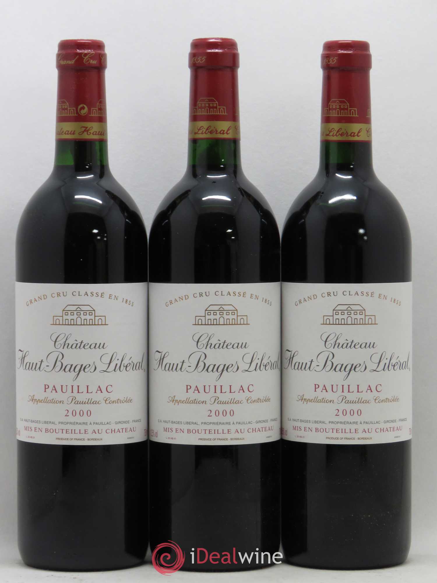 Château Haut Bages Libéral 5ème Grand Cru Classé 2000 - Lot de 6 bouteilles - 2