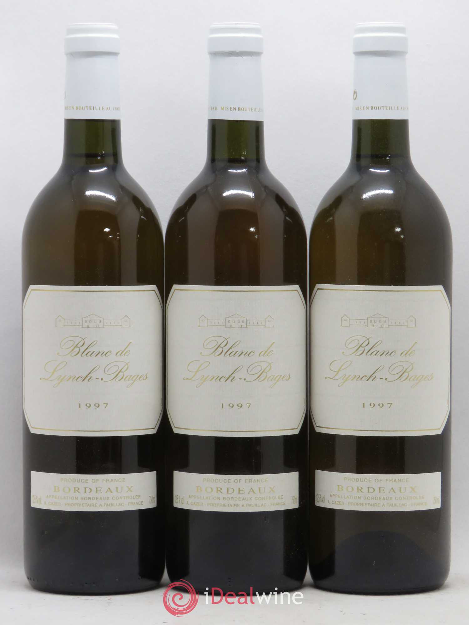 Blanc de Lynch Bages (senza prezzo di riserva) 1997 - Lotto di 12 bottiglie - 1
