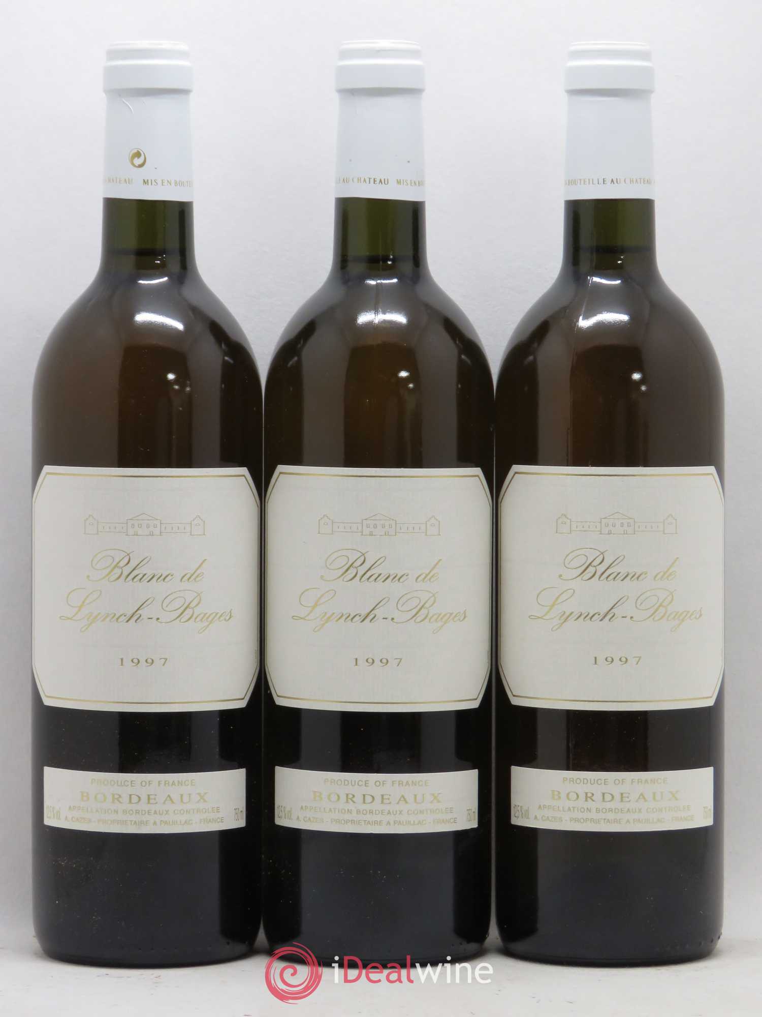 Blanc de Lynch Bages (senza prezzo di riserva) 1997 - Lotto di 12 bottiglie - 3