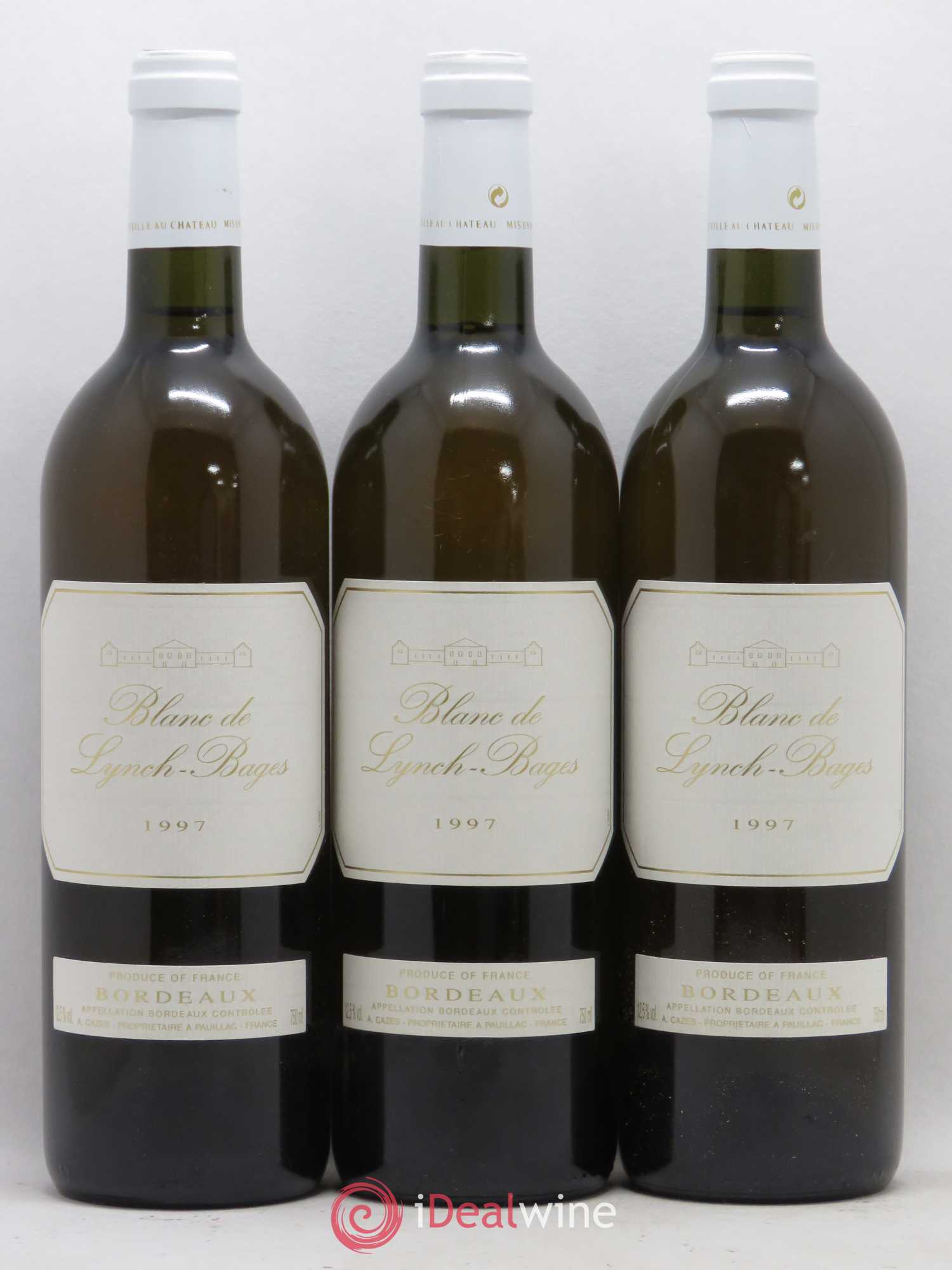 Blanc de Lynch Bages (senza prezzo di riserva) 1997 - Lotto di 12 bottiglie - 4