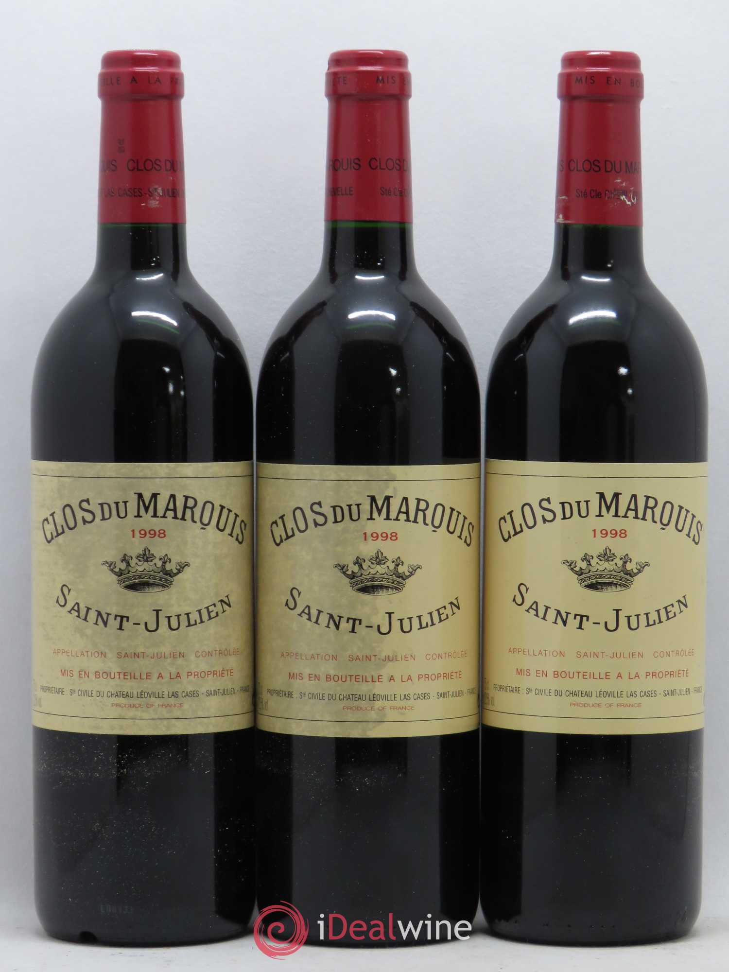 Clos du Marquis 1998 - Lot de 12 bouteilles - 3