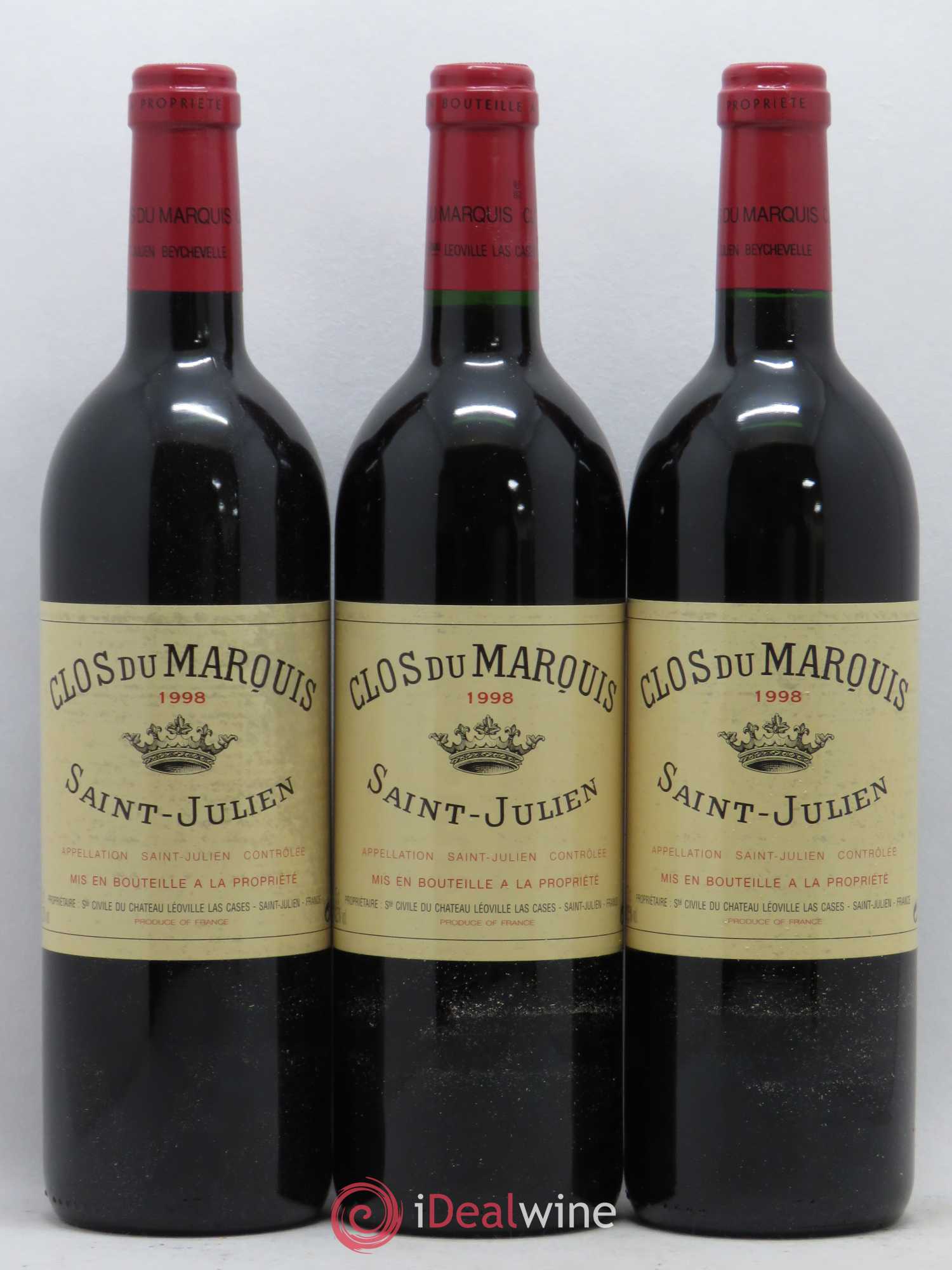 Clos du Marquis 1998 - Lot de 12 bouteilles - 4