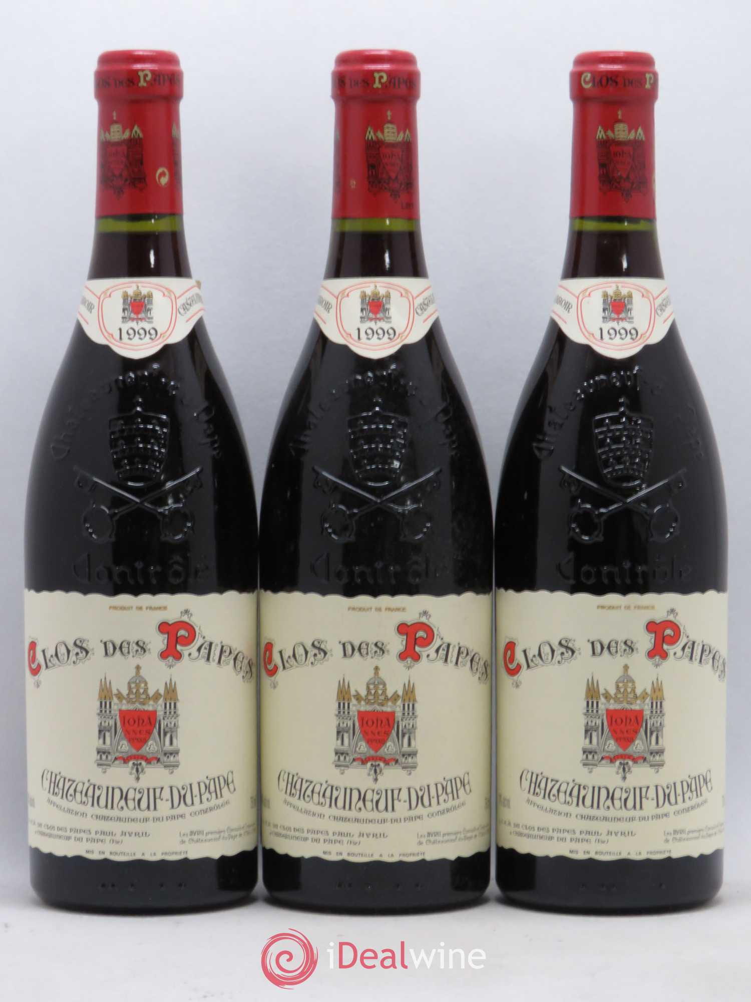 Châteauneuf-du-Pape Clos des Papes - Paul Avril 1999 - Lot de 12 bouteilles - 3