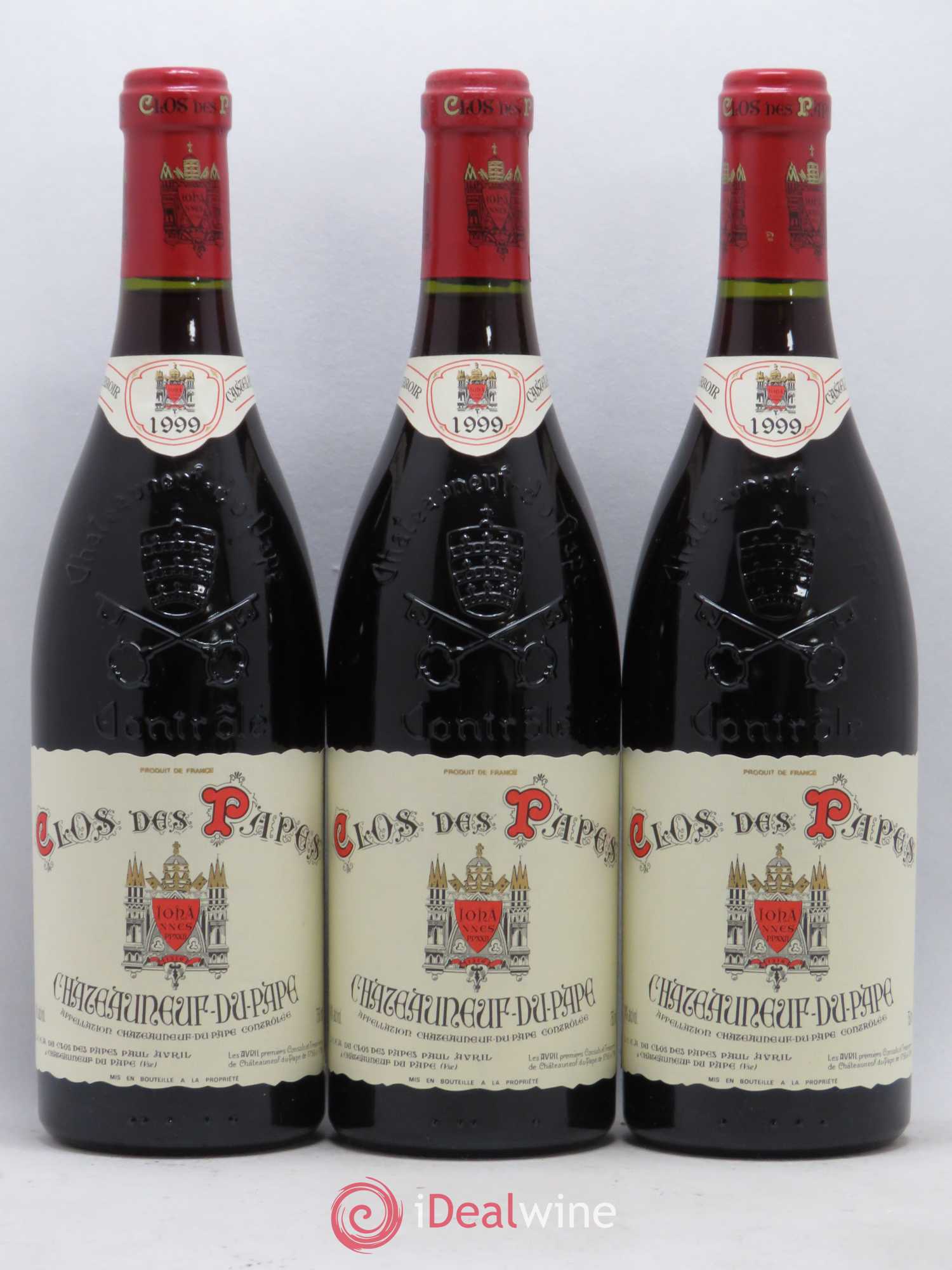 Châteauneuf-du-Pape Clos des Papes - Paul Avril 1999 - Lot de 12 bouteilles - 4