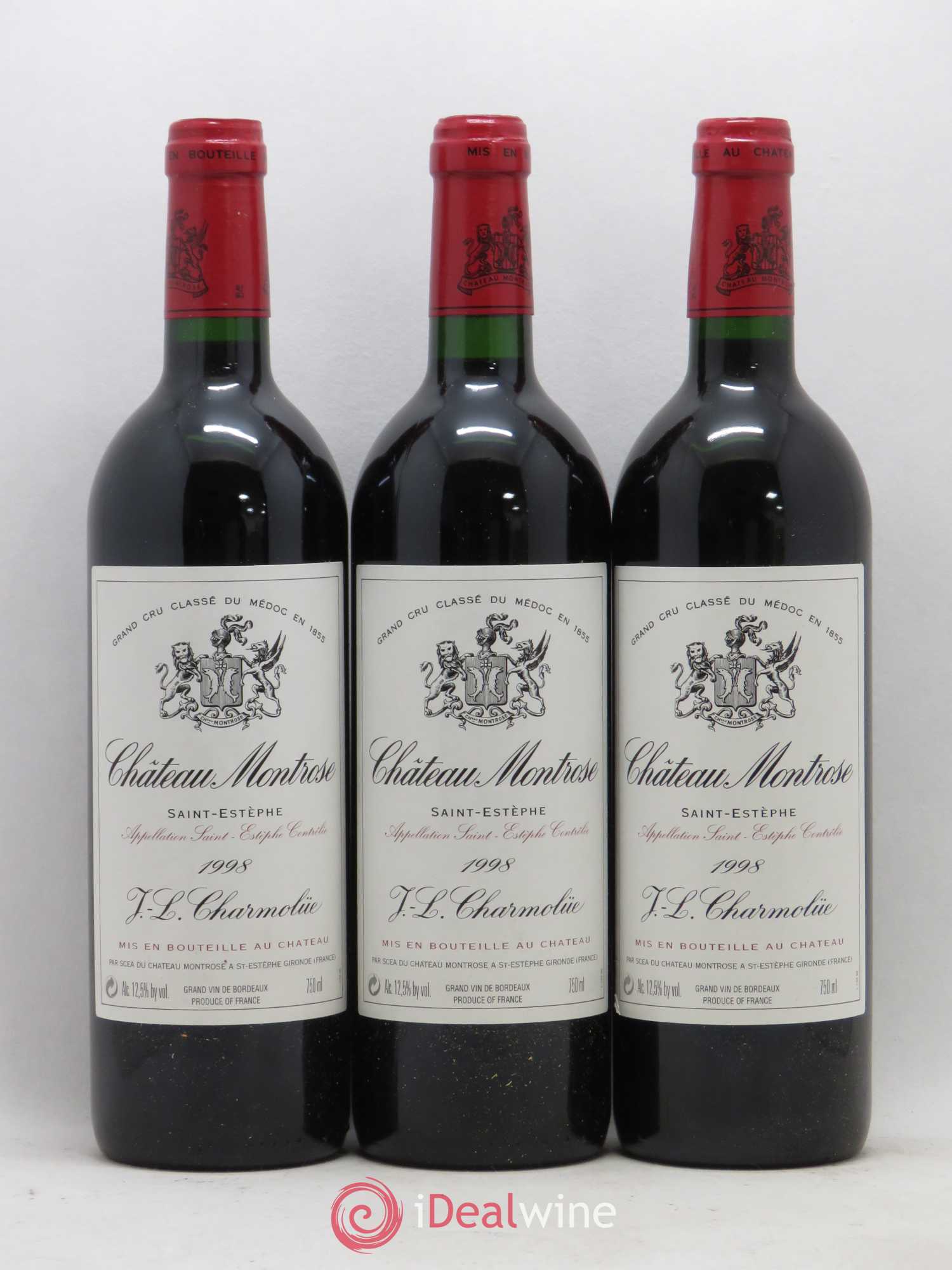 Château Montrose 2ème Grand Cru Classé 1998 - Lot de 12 bouteilles - 2