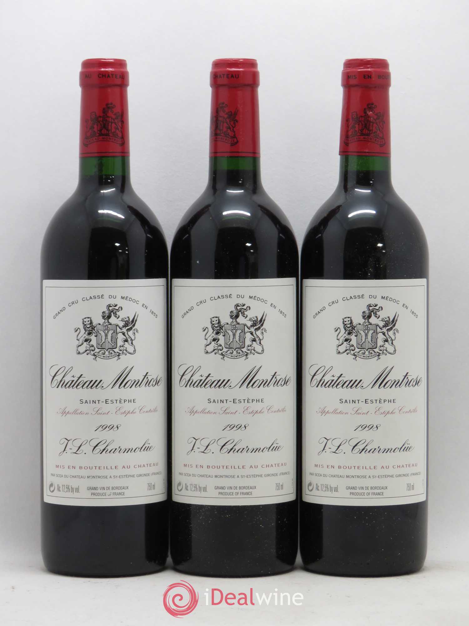 Château Montrose 2ème Grand Cru Classé 1998 - Lot de 12 bouteilles - 3