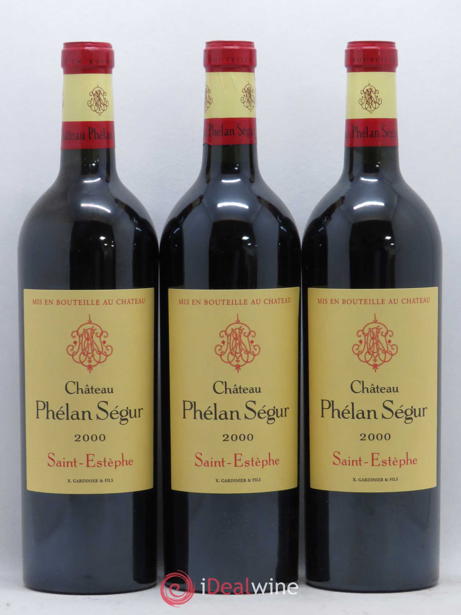 Château Phélan Ségur 2000 - Lot de 12 bouteilles - 1