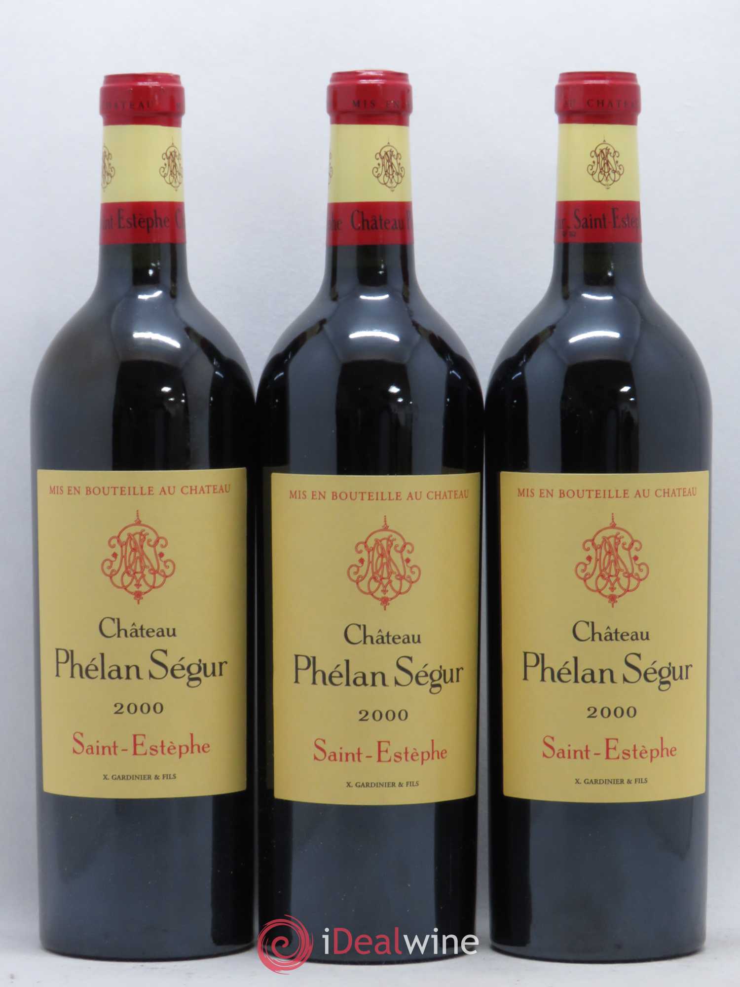 Château Phélan Ségur 2000 - Lot de 12 bouteilles - 2