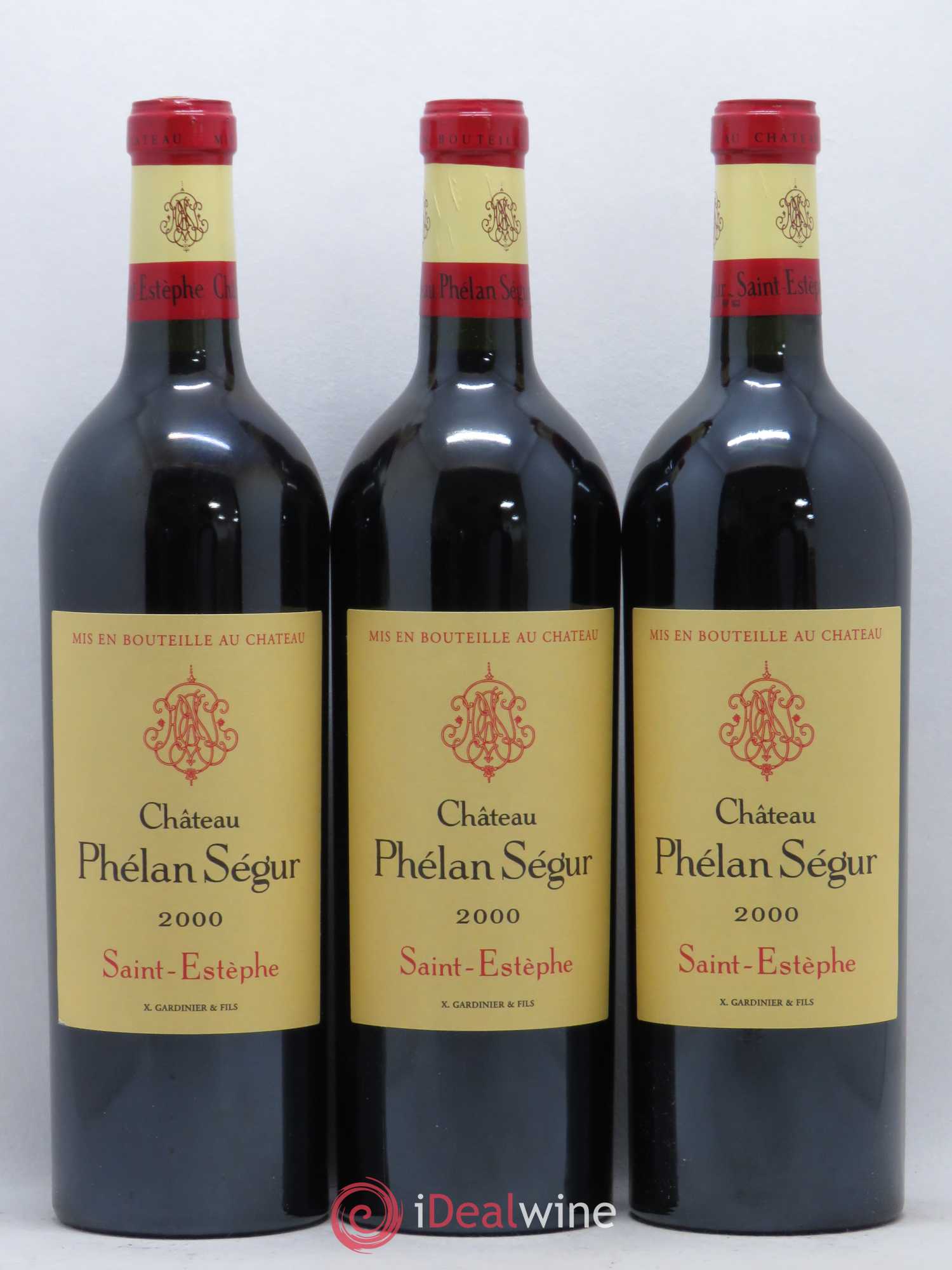 Château Phélan Ségur 2000 - Lot de 12 bouteilles - 3