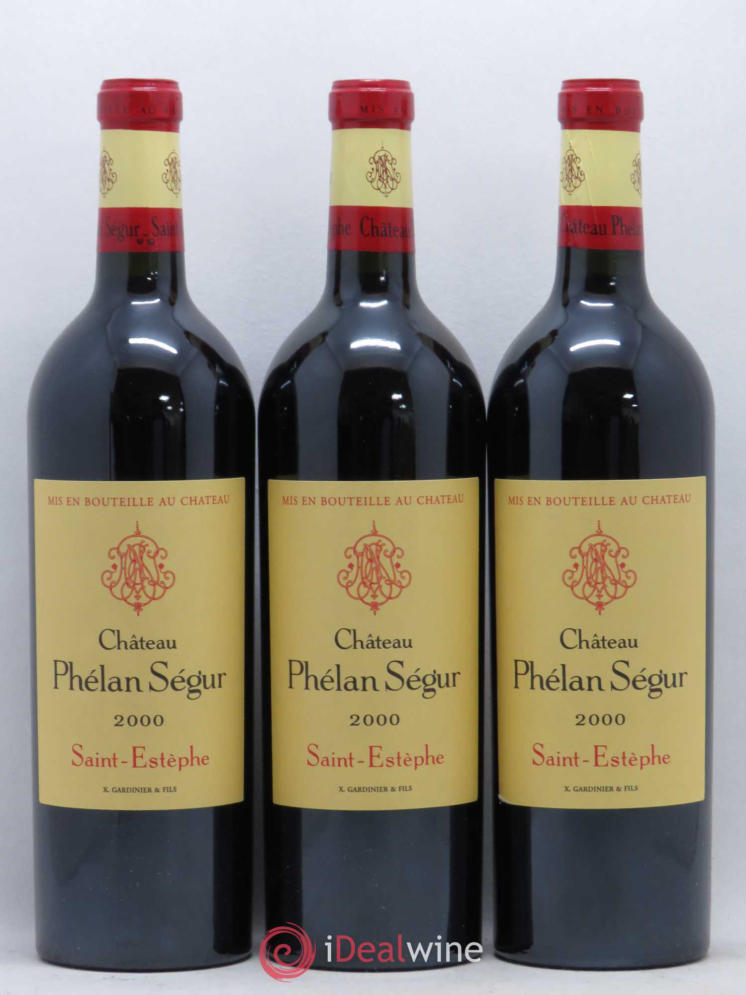 Château Phélan Ségur 2000 - Lot de 12 bouteilles - 4