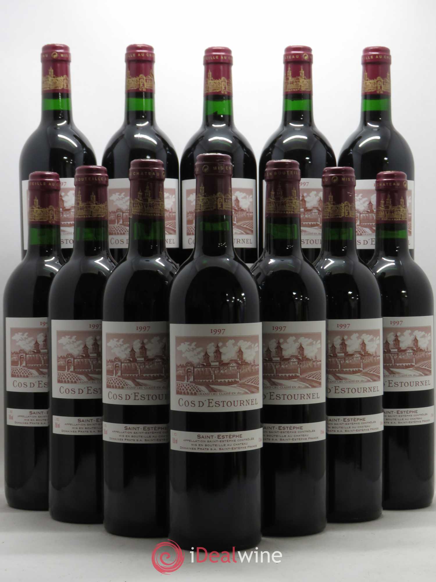 Cos d'Estournel 2ème Grand Cru Classé 1997 - Lot de 12 bouteilles - 0