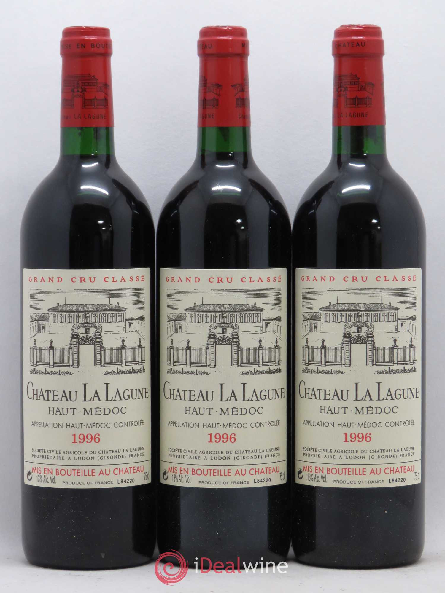 Château la Lagune 3ème Grand Cru Classé  (ohne Mindestpreis) 1996 - Posten von 12 Flaschen - 4