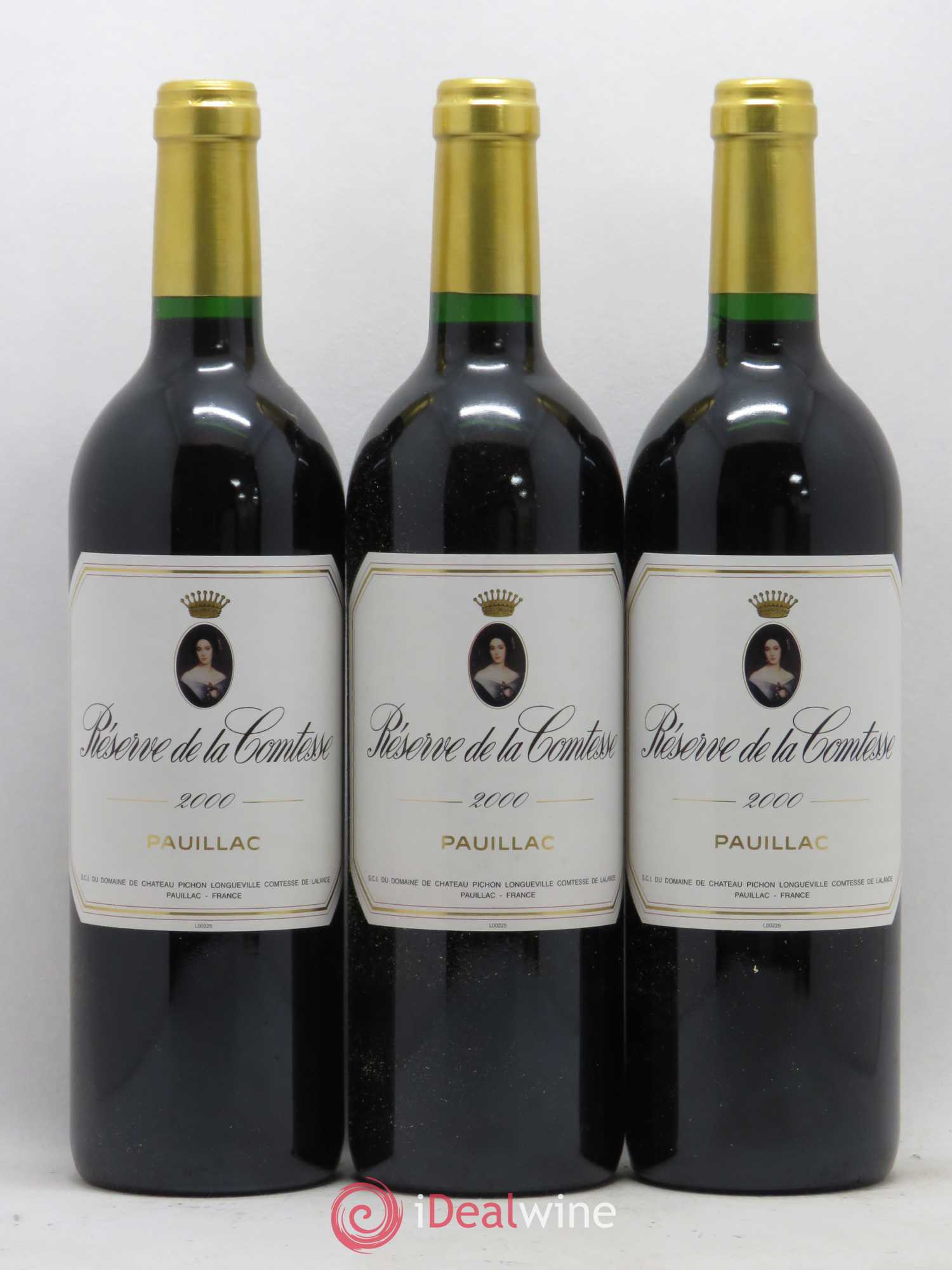 Réserve de la Comtesse Second Vin 2000 - Lot de 12 bouteilles - 2