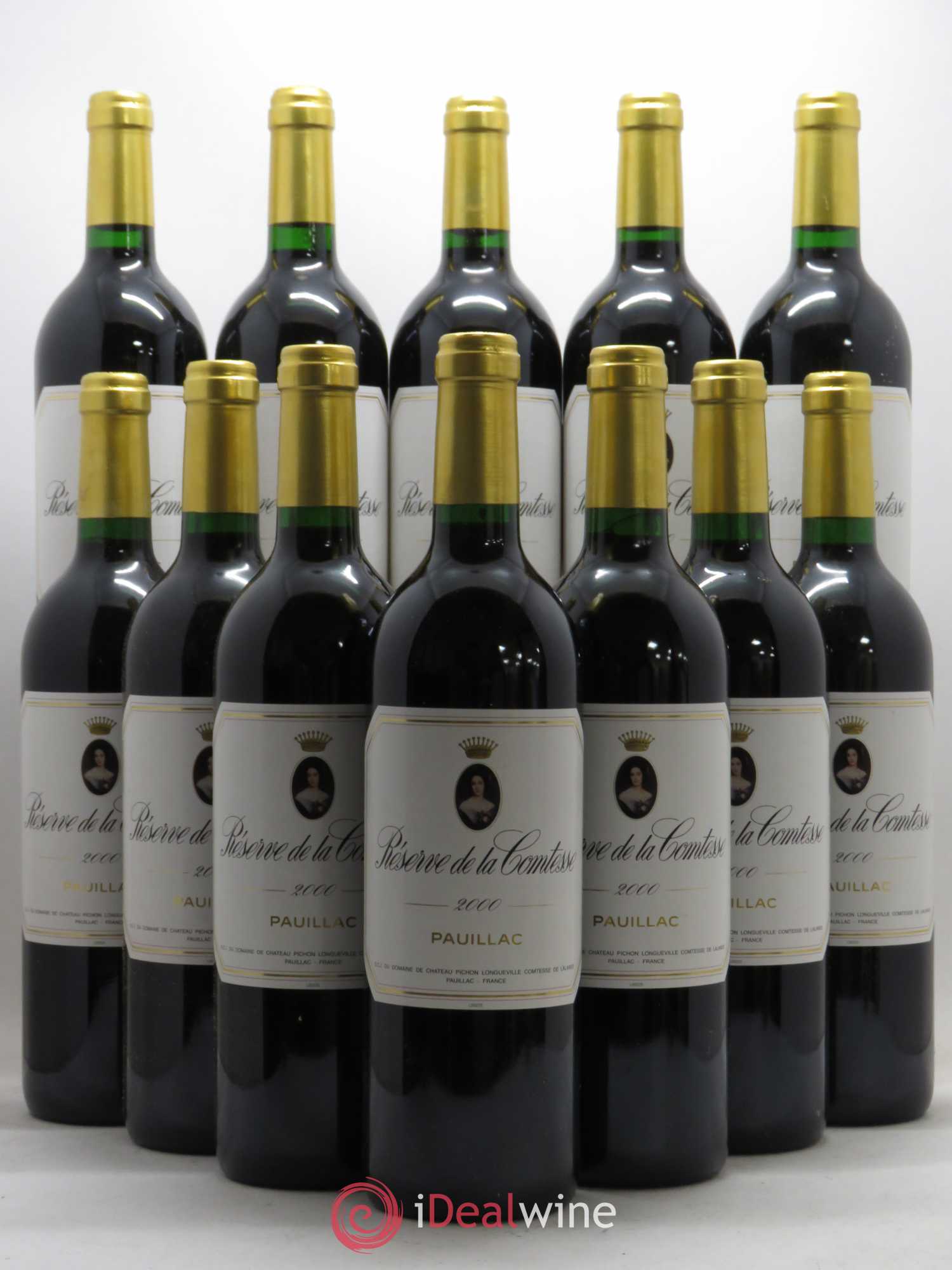 Réserve de la Comtesse Second Vin 2000 - Lot de 12 bouteilles - 0
