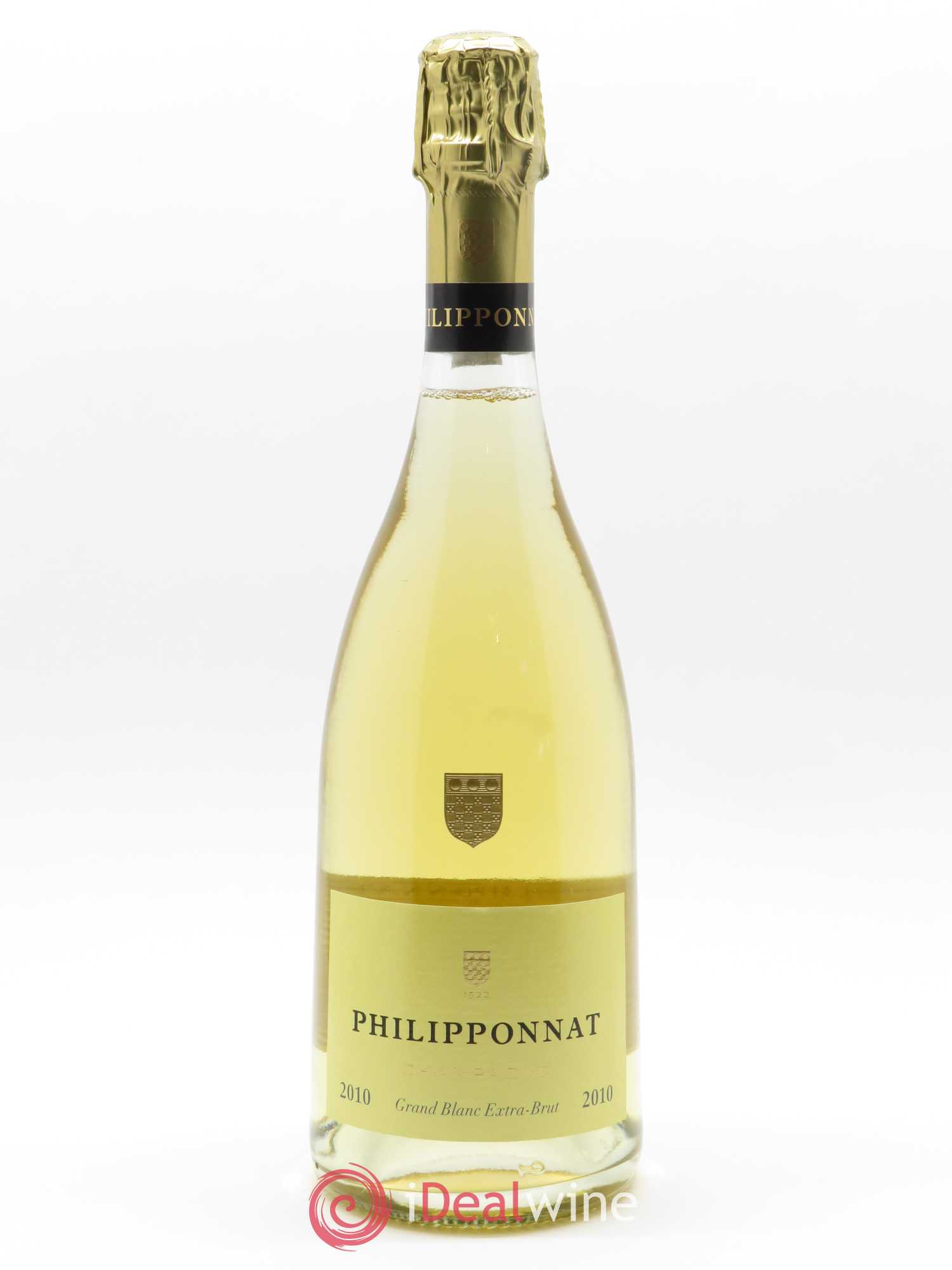 Grand Blanc Extra-Brut Philipponnat 2010 - Lot de 1 bouteille - 0