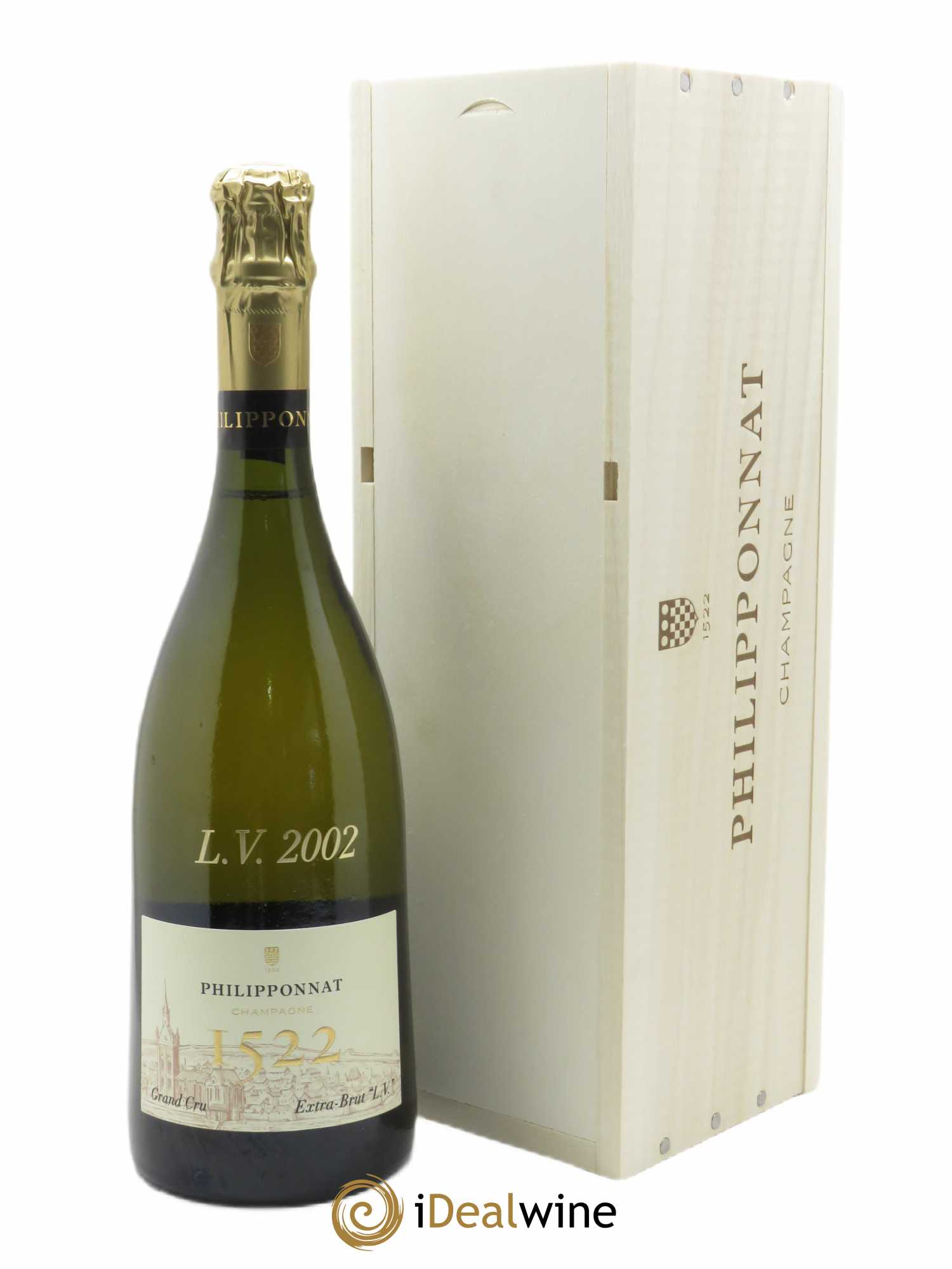 Cuvée 1522 LV Extra-Brut Grand Cru Philipponnat 2002 - Lot de 1 bouteille - 0
