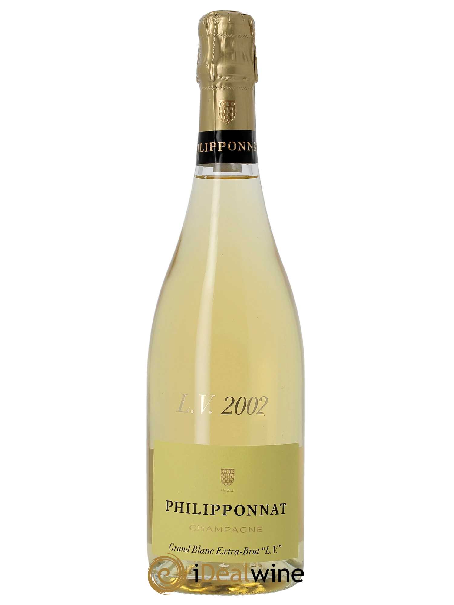 Grand Blanc Extra-Brut LV Philipponnat 2002 - Lot of 1 bottle - 1
