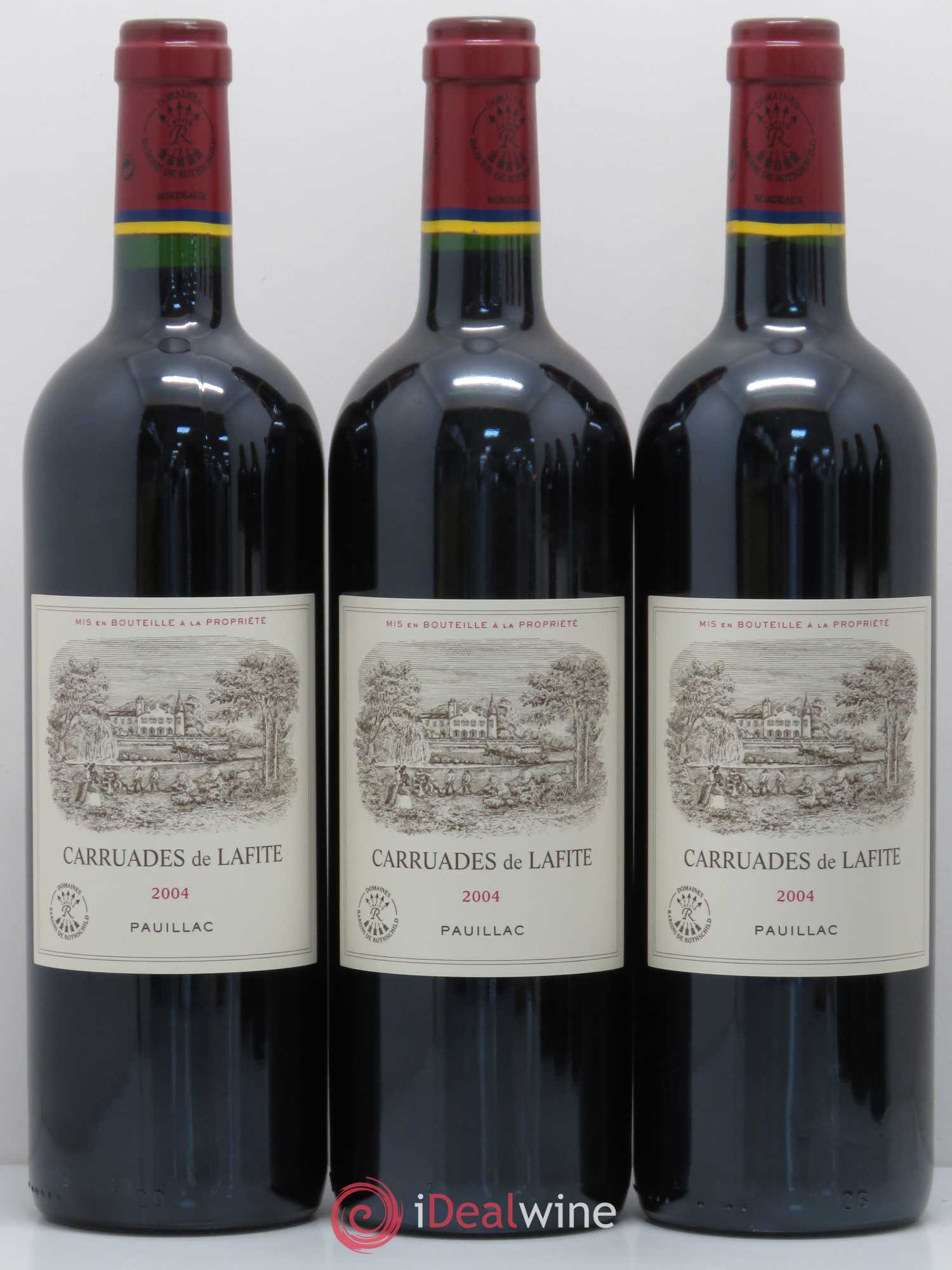 Carruades de Lafite Rothschild Second Vin 2004 - Lot de 6 bouteilles - 1