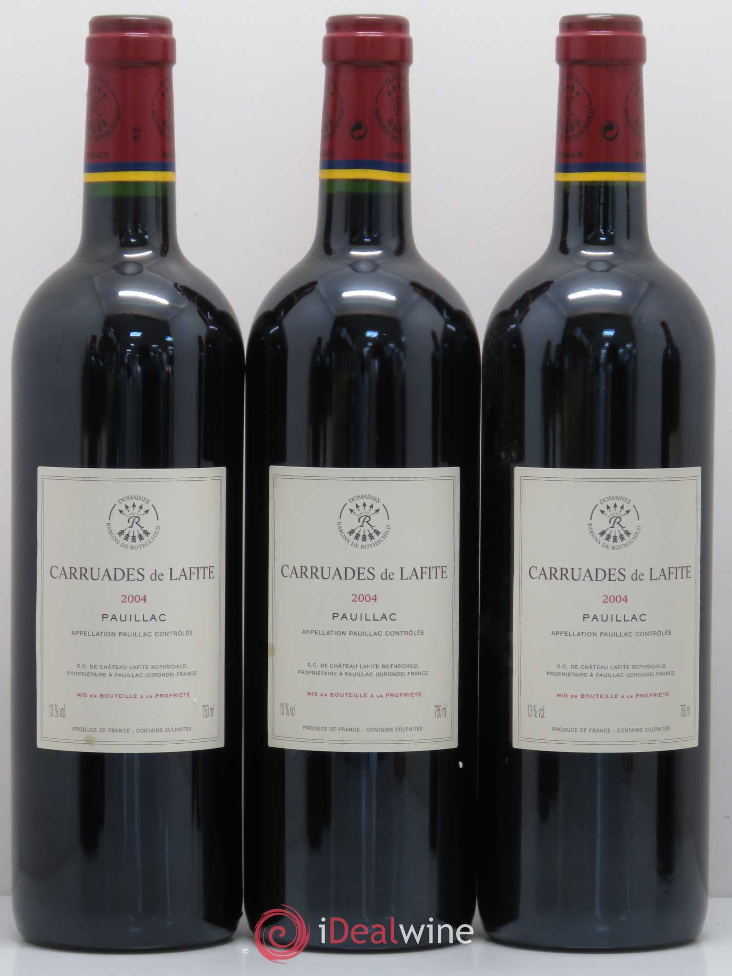 Carruades de Lafite Rothschild Second Vin 2004 - Lot de 6 bouteilles - 4