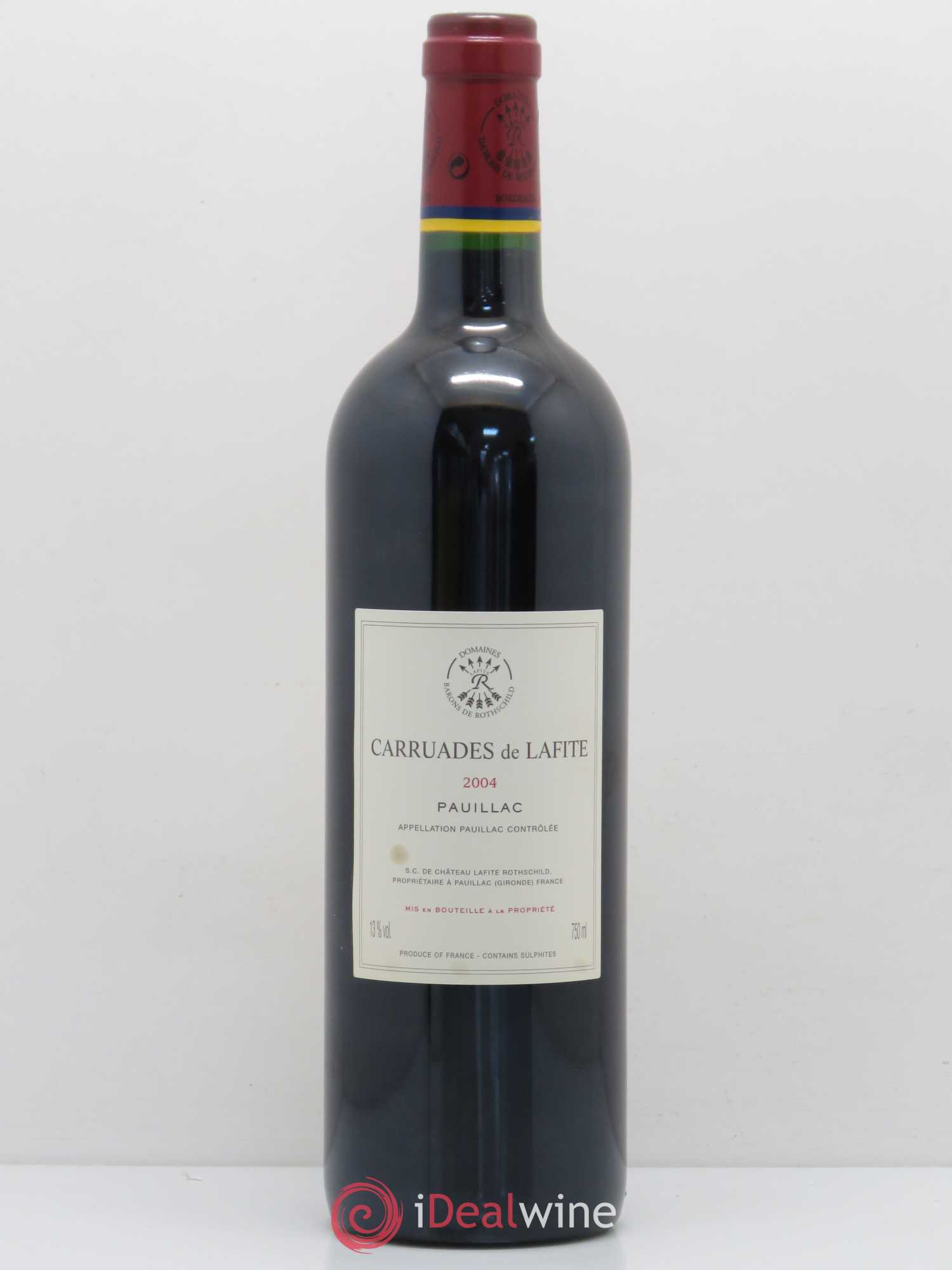 Carruades de Lafite Rothschild Second Vin 2004 - Lot de 1 bouteille - 1
