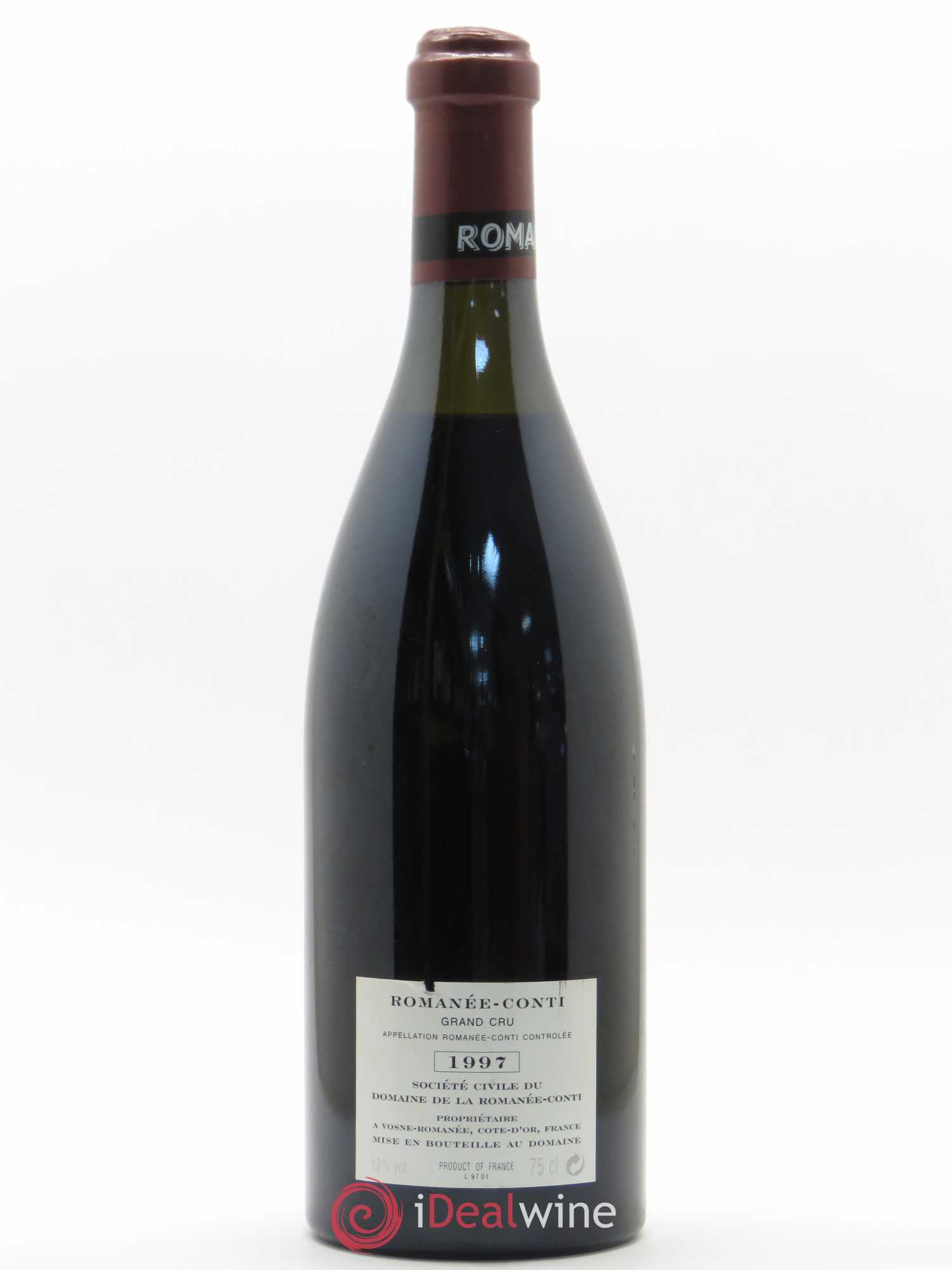Romanée-Conti Grand Cru Domaine de la Romanée-Conti 1997 - Lot de 1 bouteille - 1