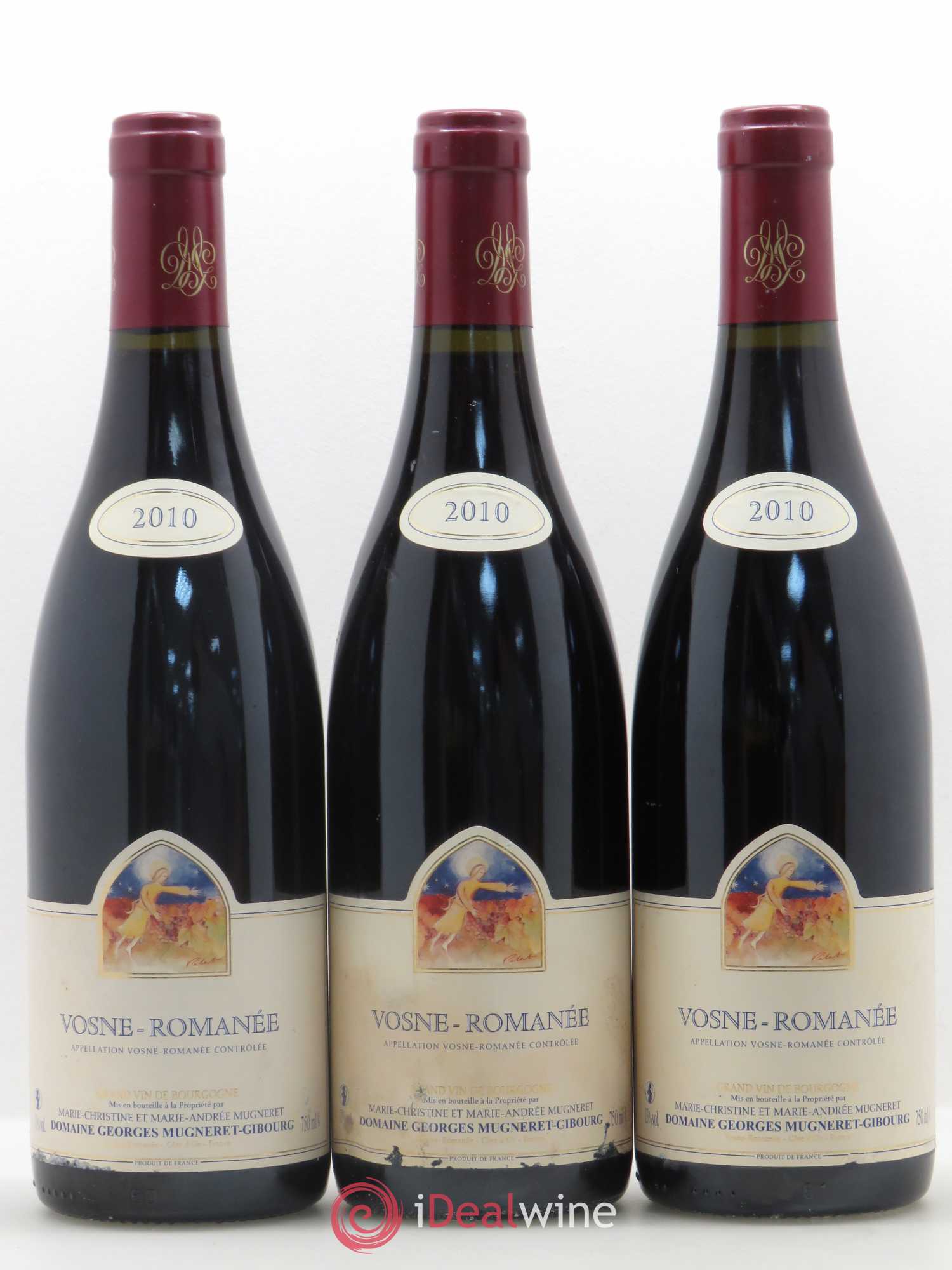 Vosne-Romanée Mugneret-Gibourg (Domaine) 2010 - Lot de 3 bouteilles - 0