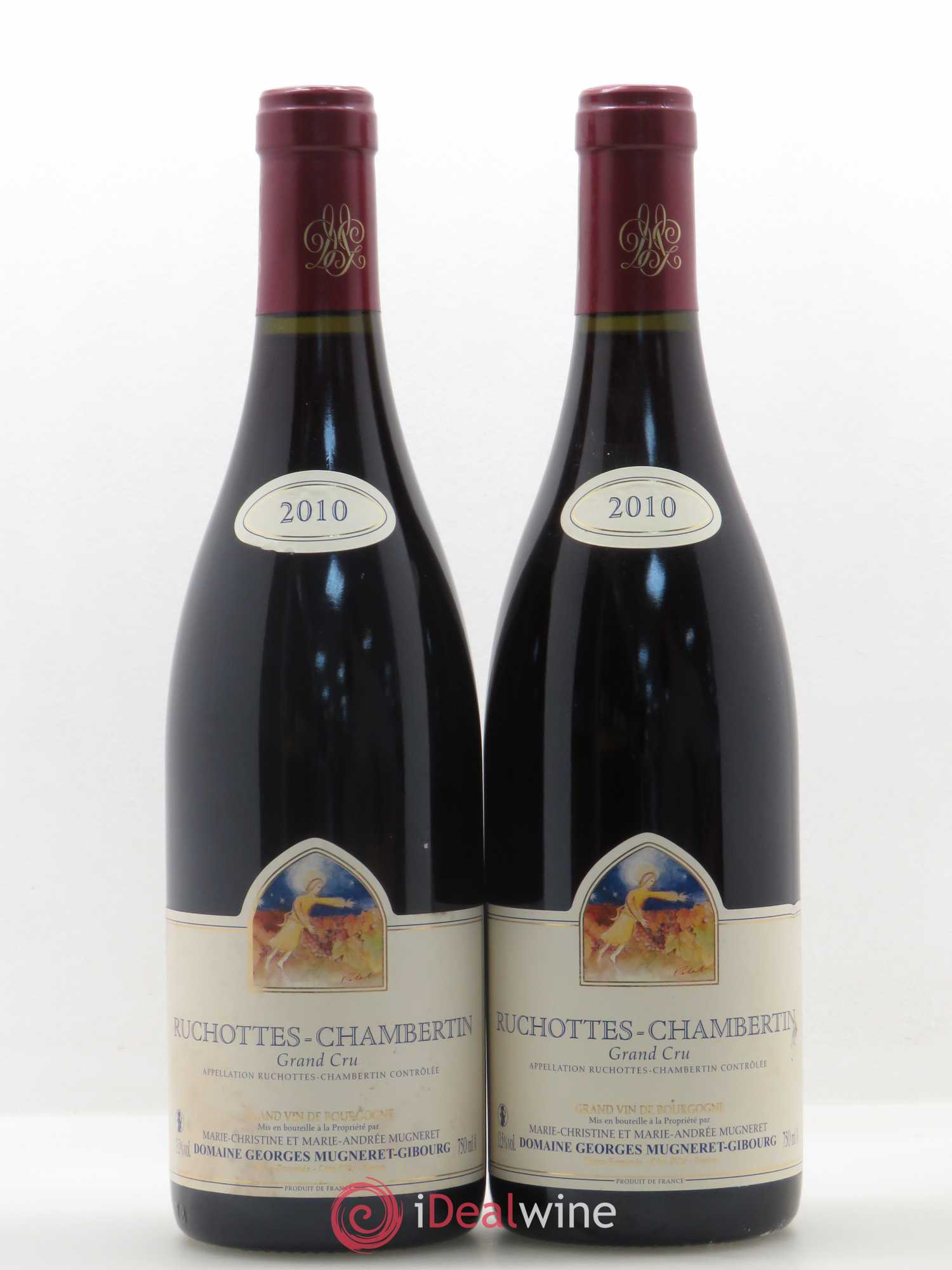 Ruchottes-Chambertin Grand Cru Mugneret-Gibourg (Domaine) 2010 - Lot de 2 bouteilles - 0