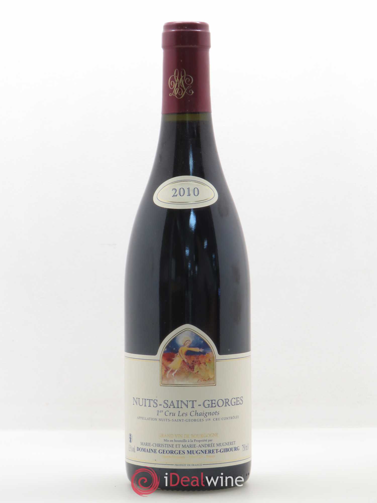 Nuits-Saint-Georges 1er Cru Les Chaignots Mugneret-Gibourg (Domaine) 2010 - Lot de 1 bouteille - 0