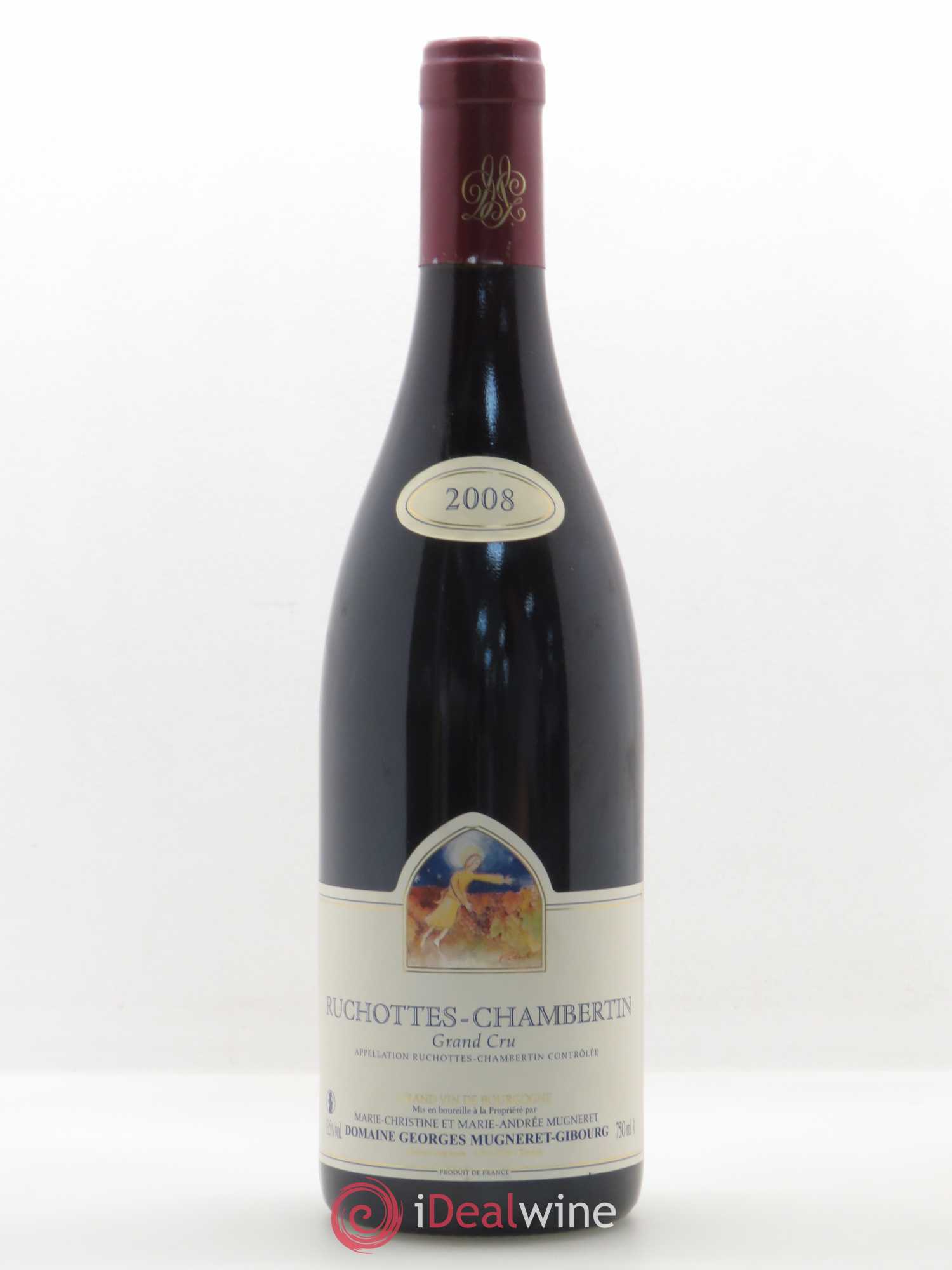 Ruchottes-Chambertin Grand Cru Mugneret-Gibourg (Domaine) 2008 - Lot de 1 bouteille - 0