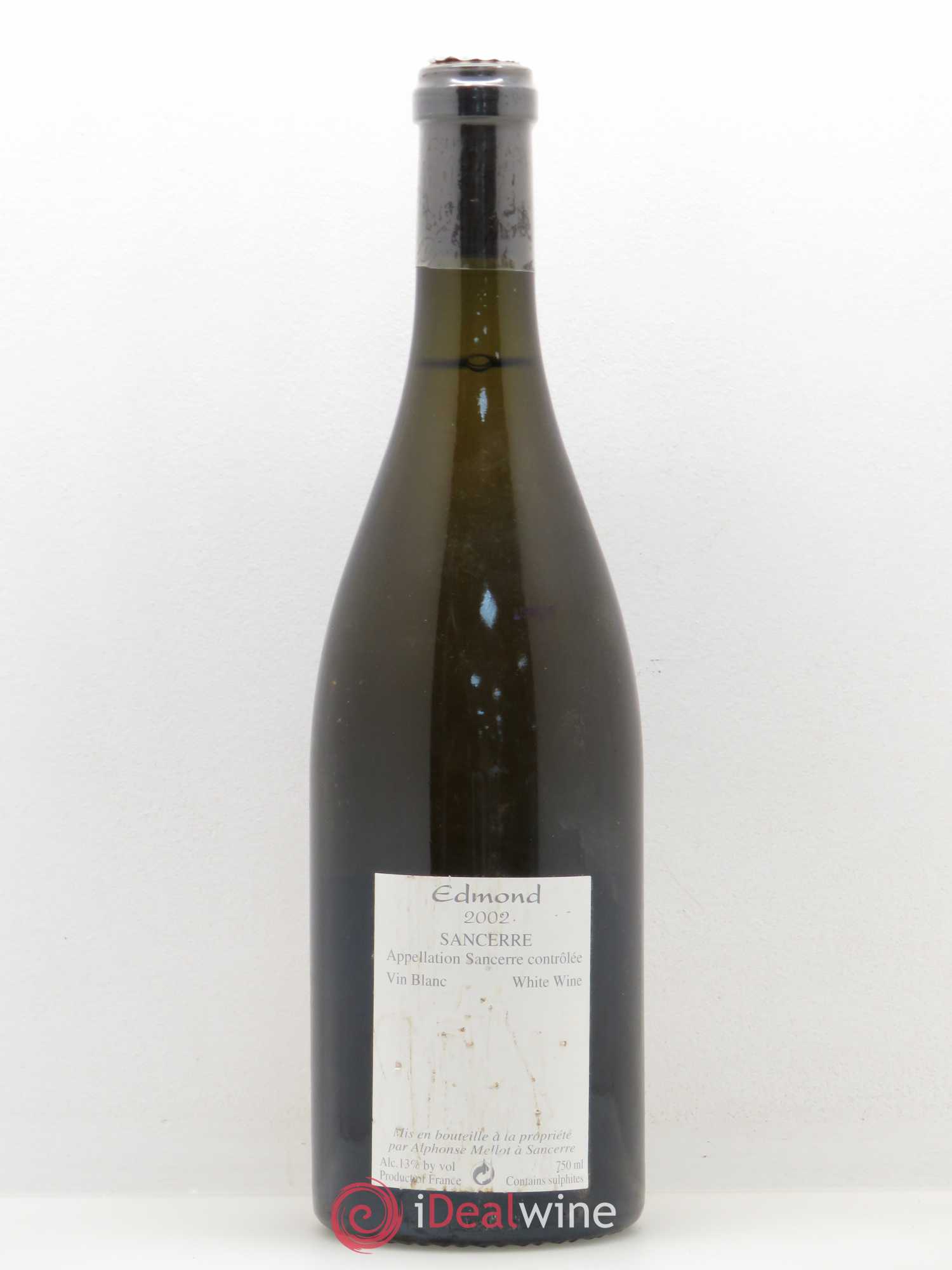 Sancerre Cuvée Edmond Alphonse Mellot 2002 - Lot de 1 bouteille - 1
