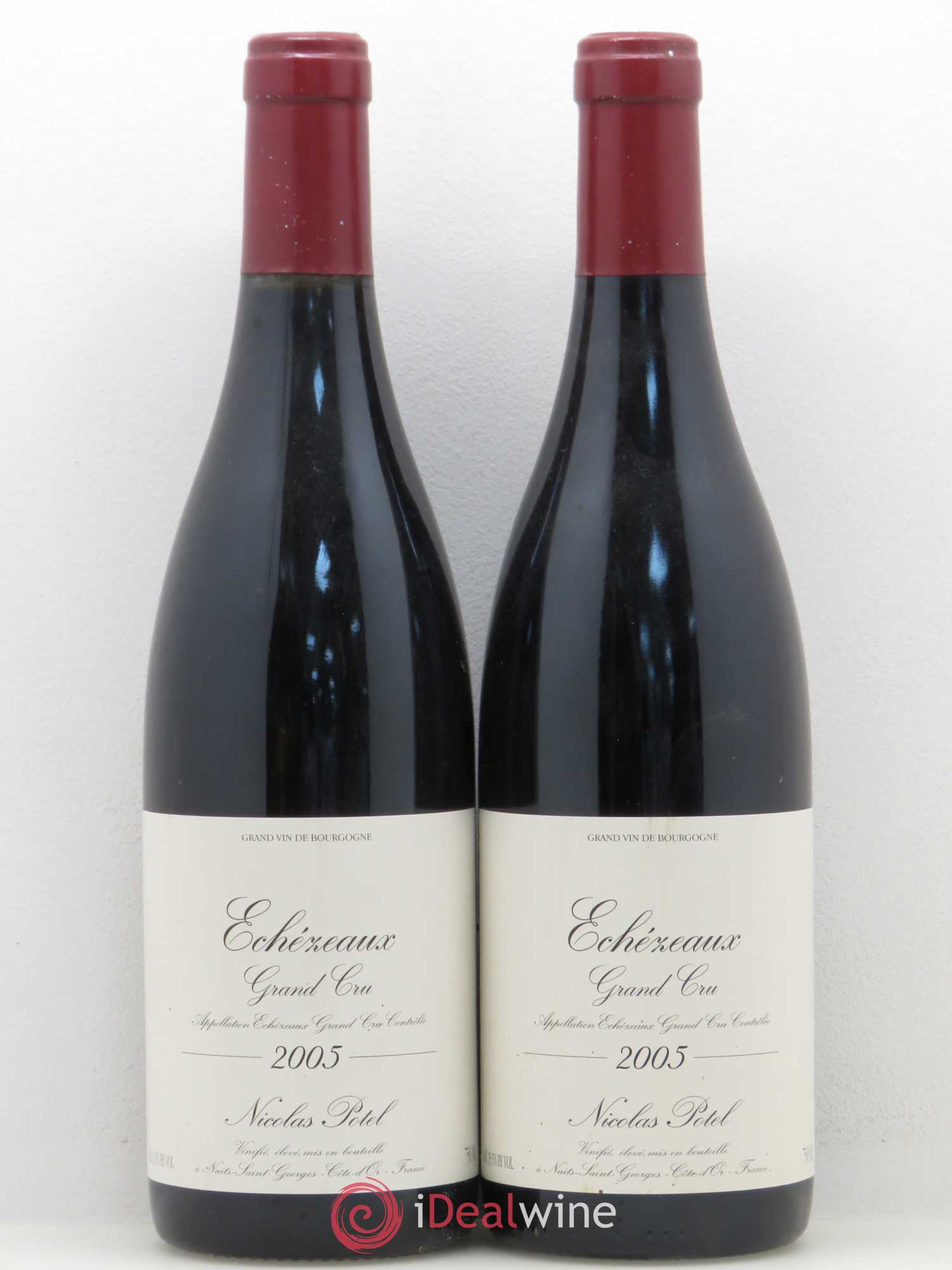 Echezeaux Grand Cru Nicolas Potel 2005 - Lot de 2 bouteilles - 0