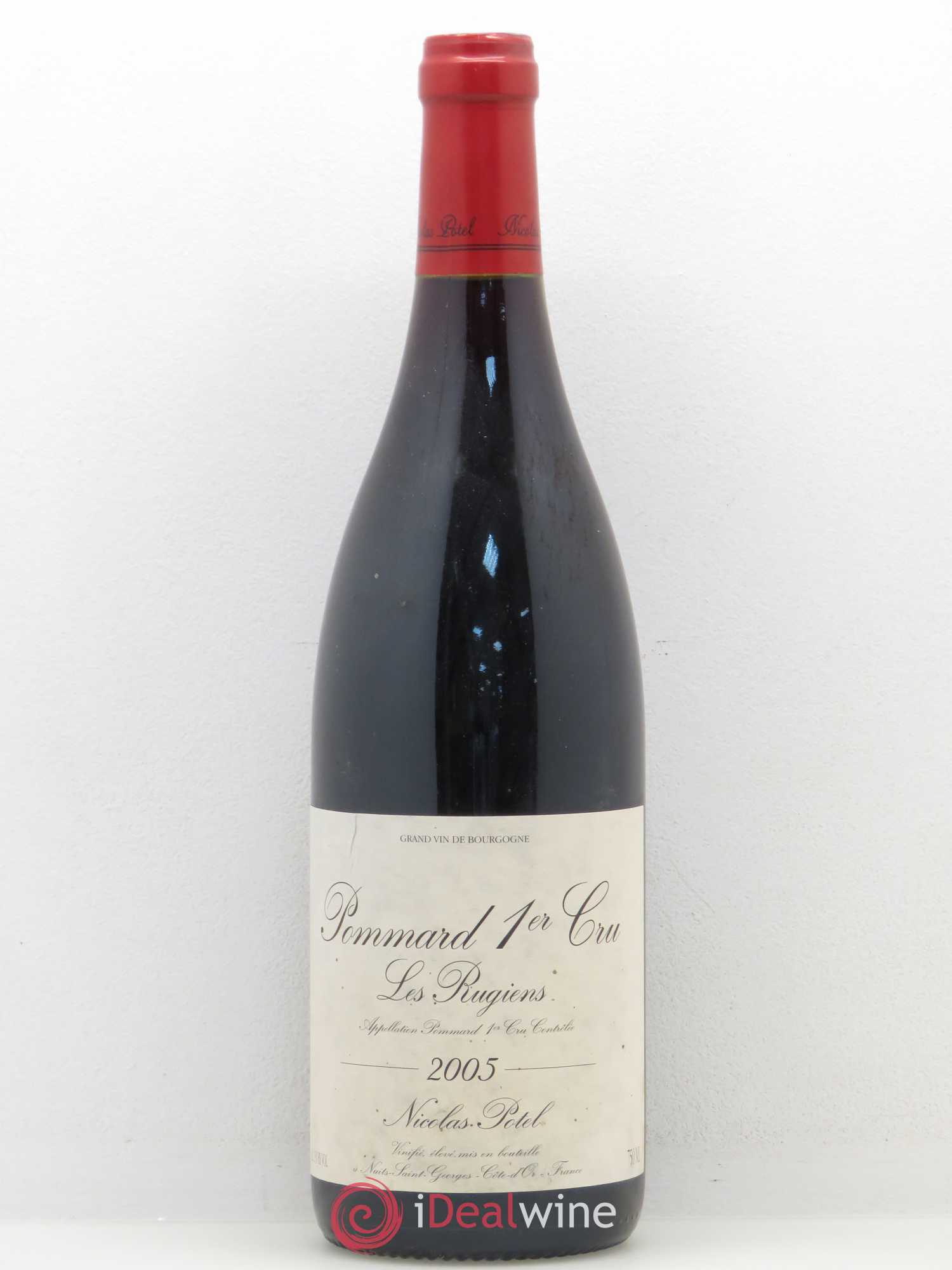 Pommard 1er Cru Les Rugiens Nicolas Potel 2005 - Lot de 1 bouteille - 0