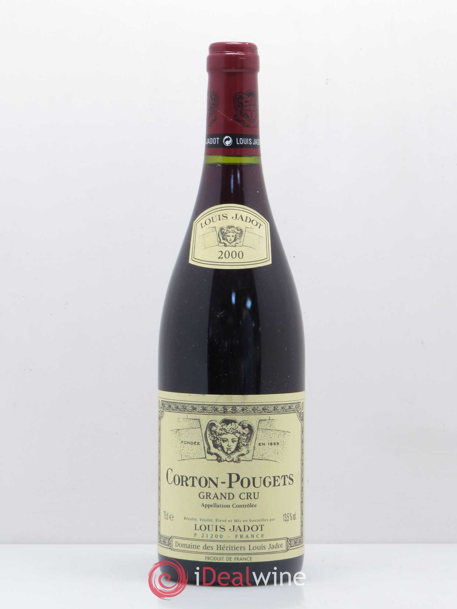 Corton Grand Cru Pougets Maison Louis Jadot 2000 - Lot de 1 bouteille - 0